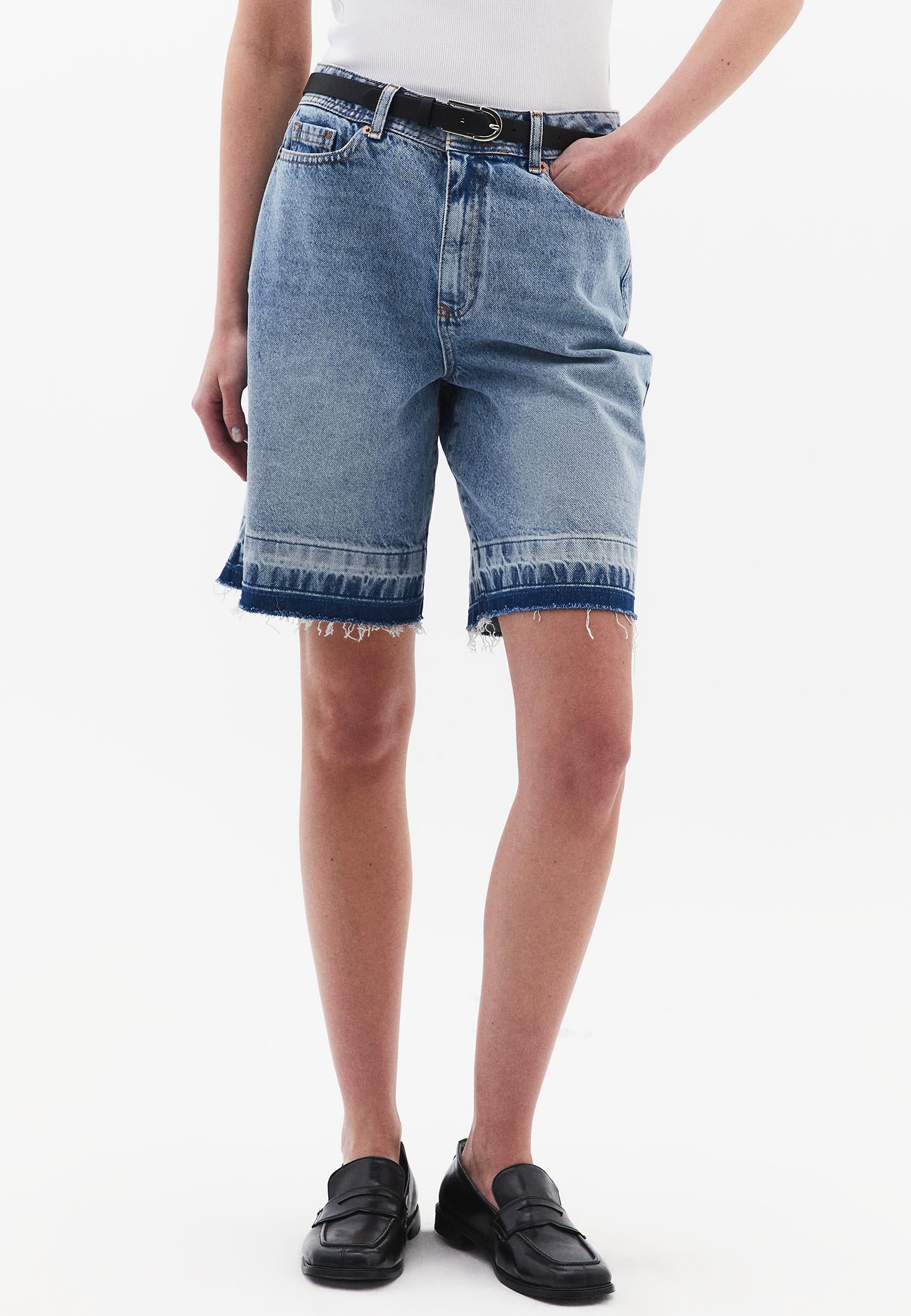 Denim Summer Shorts - LIGHT BLUE DENIM