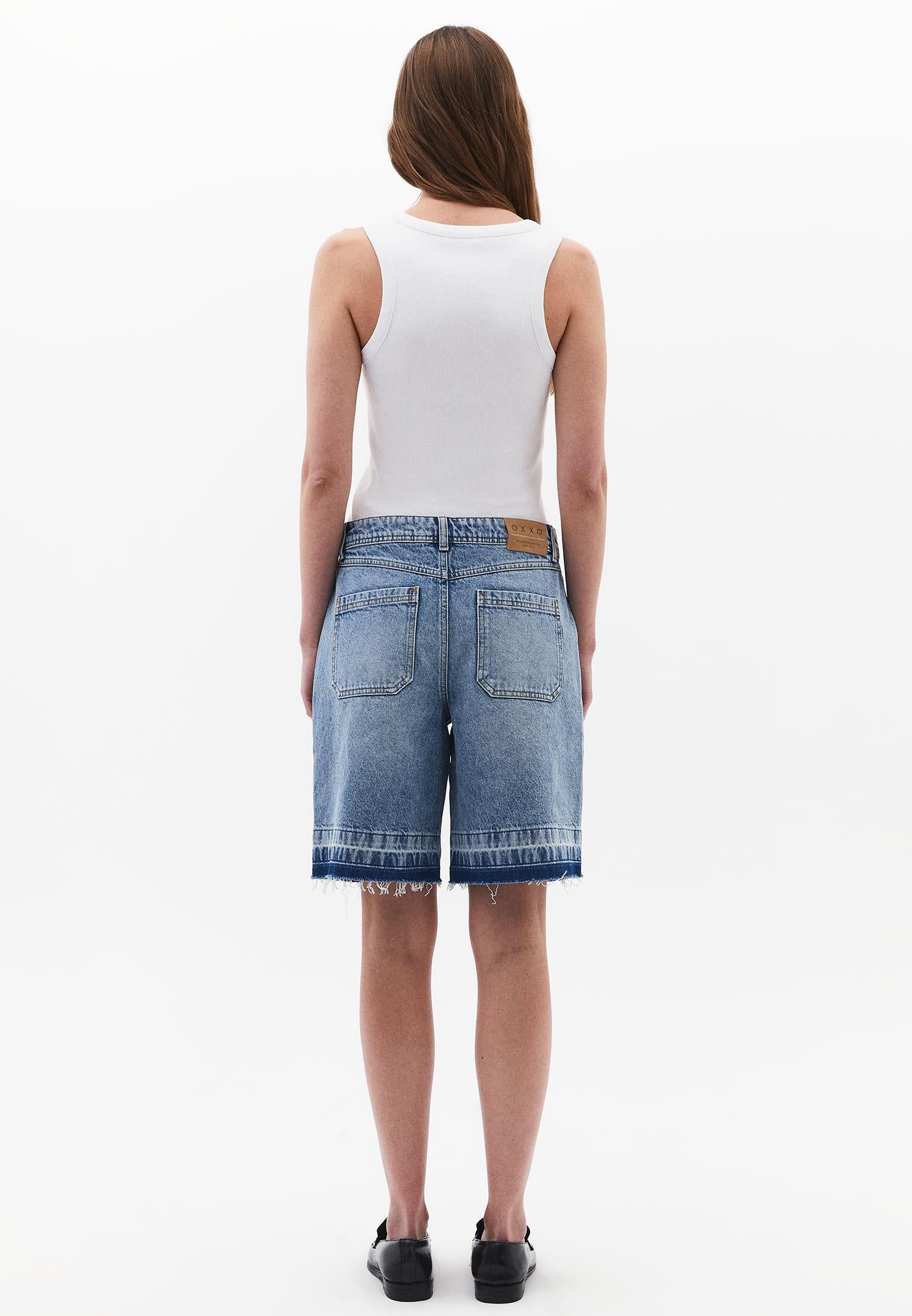 Denim Summer Shorts - LIGHT BLUE DENIM