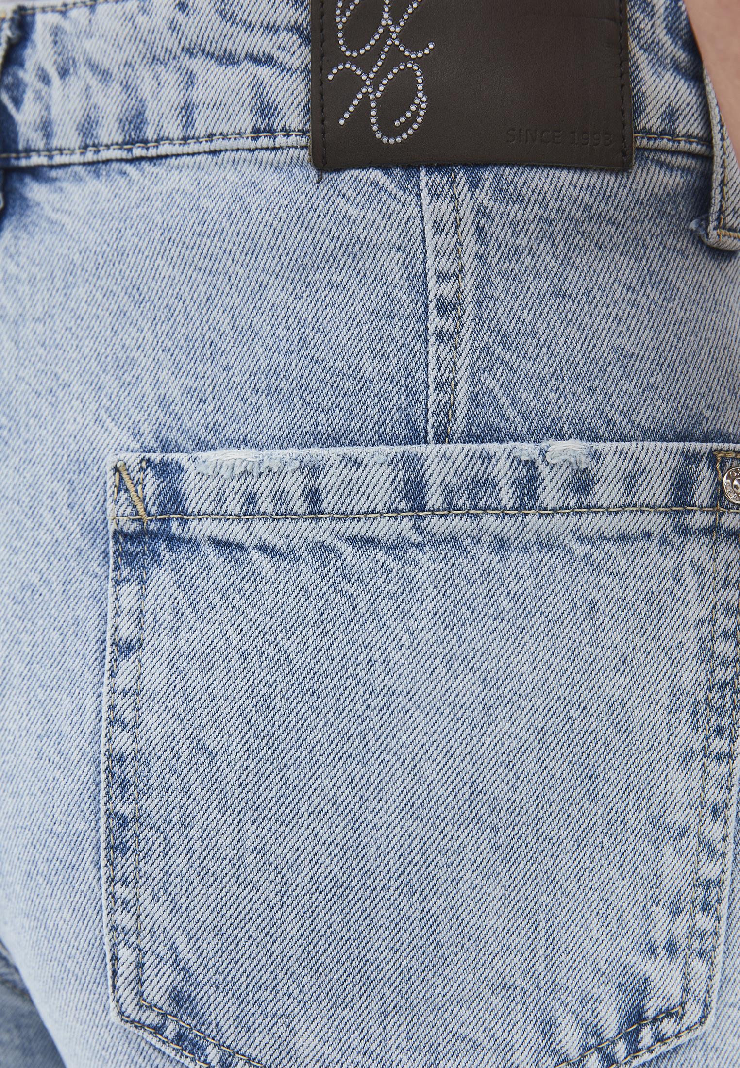 Pocket Detailed Short Shorts - LIGHT BLUE DENIM
