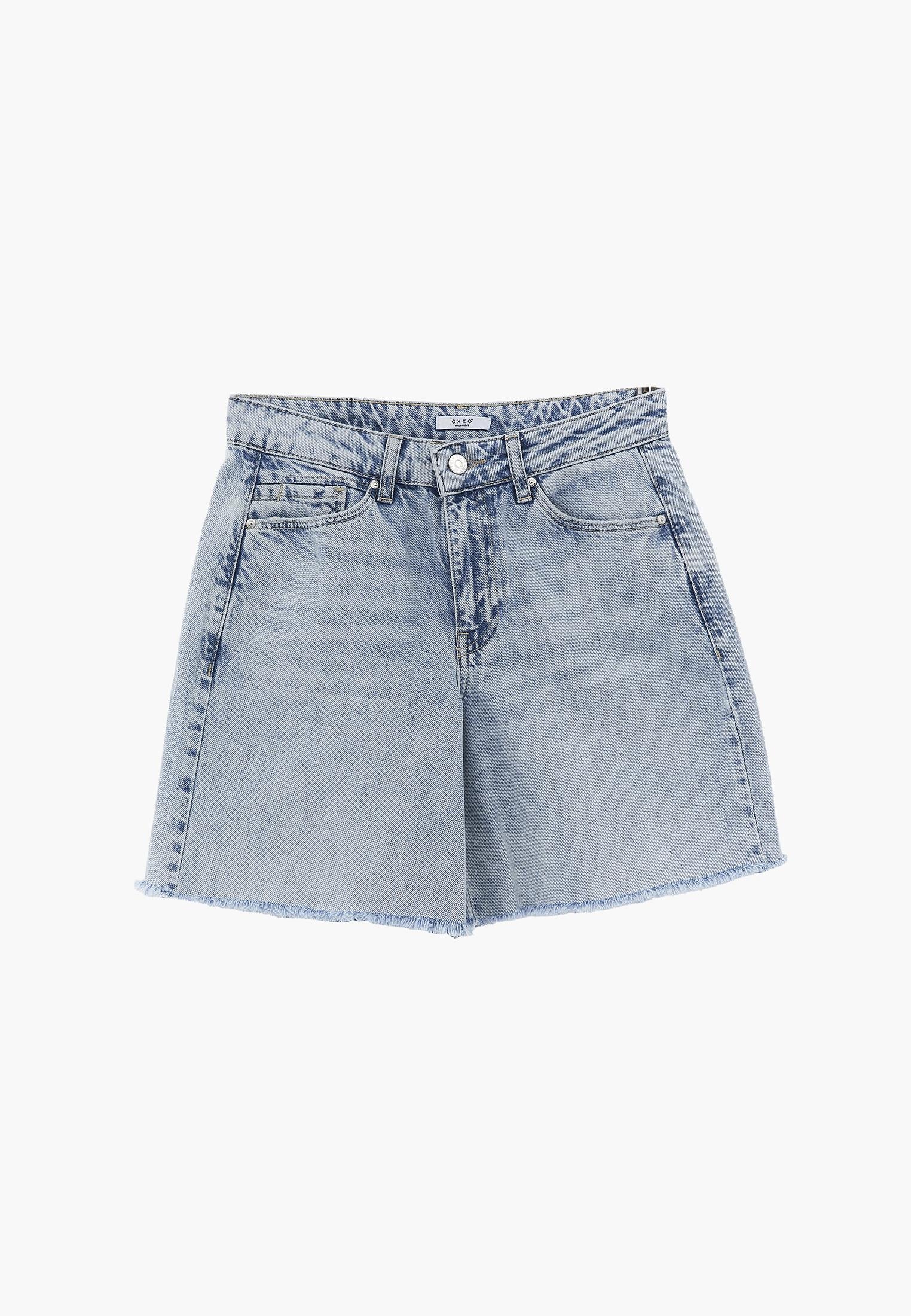 Pocket Detailed Short Shorts - LIGHT BLUE DENIM