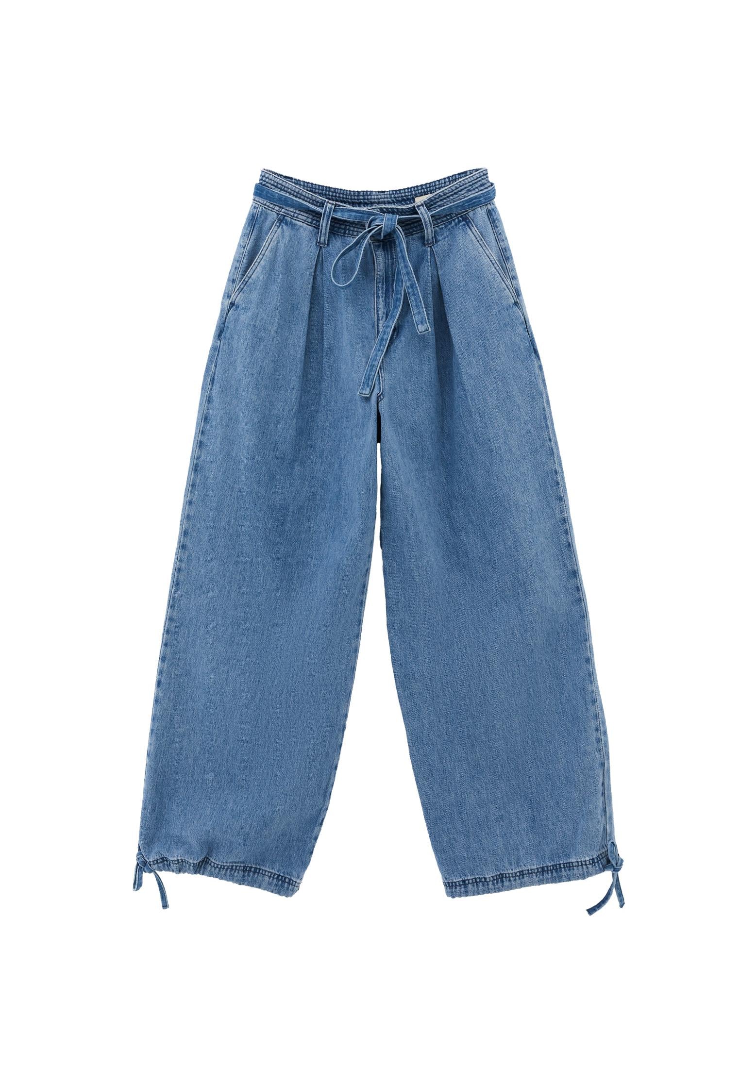 Balloon Pants - LIGHT BLUE DENIM