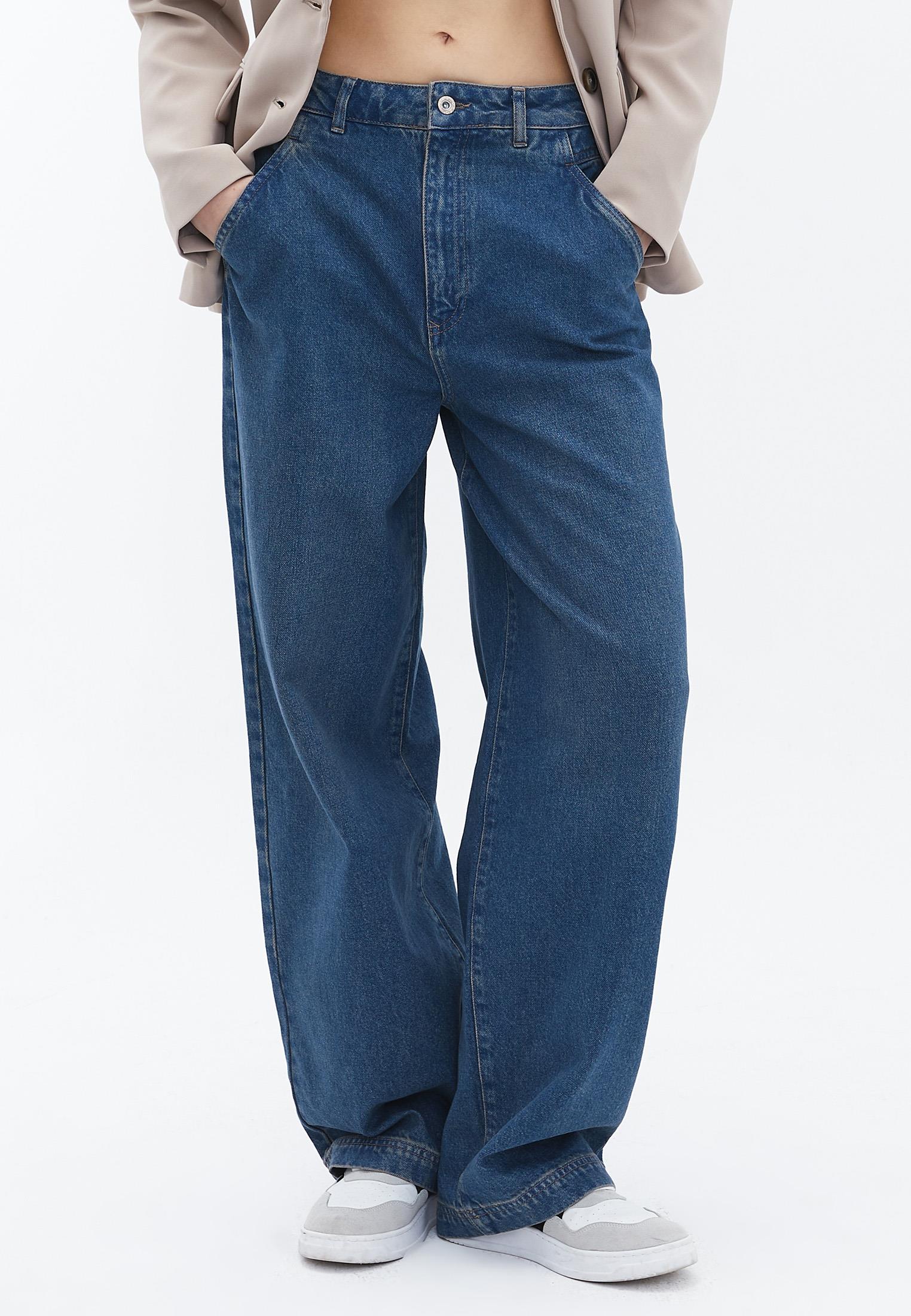Skater Pants - LIGHT GREEN DENIM