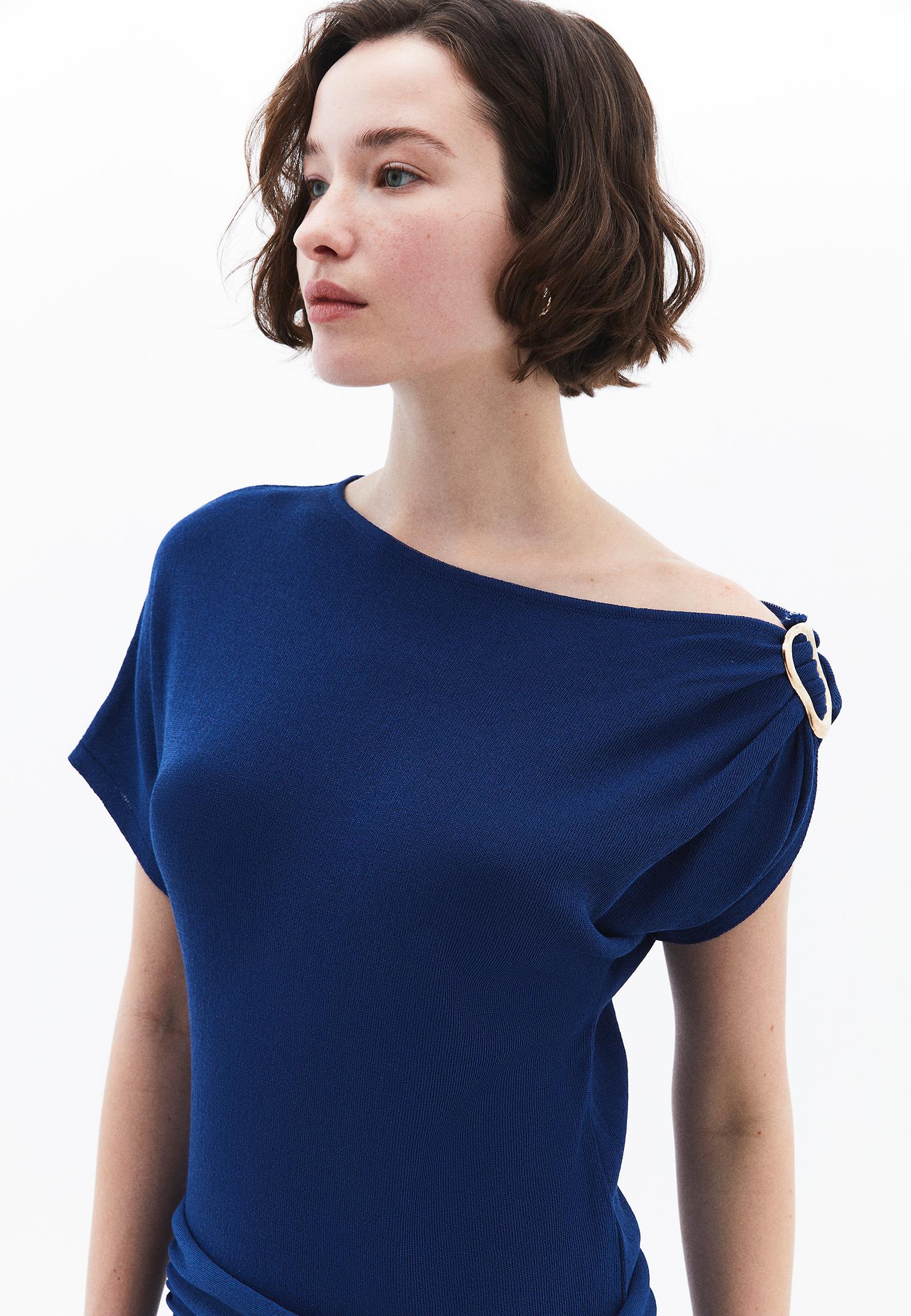 Boat Neck Dress - LIMOGES