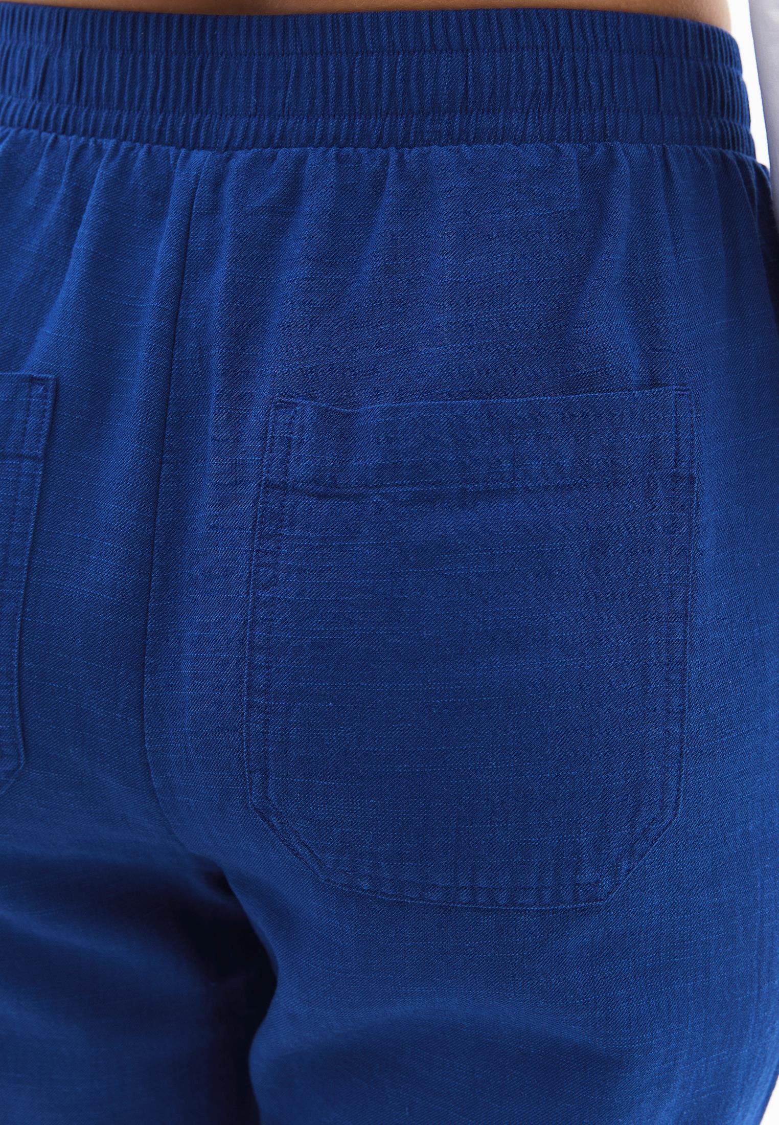 Carrot Cut Linen Pants - LIMOGES