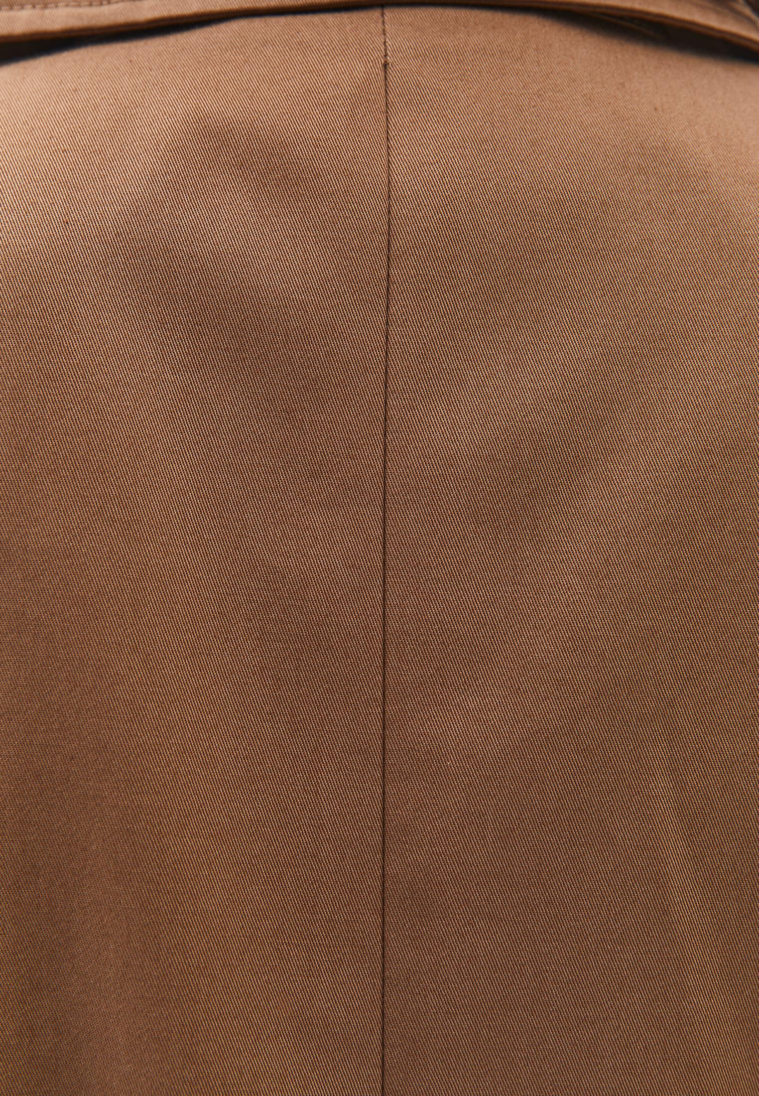 Cotton Belted Trenchcoat - MALT BALL