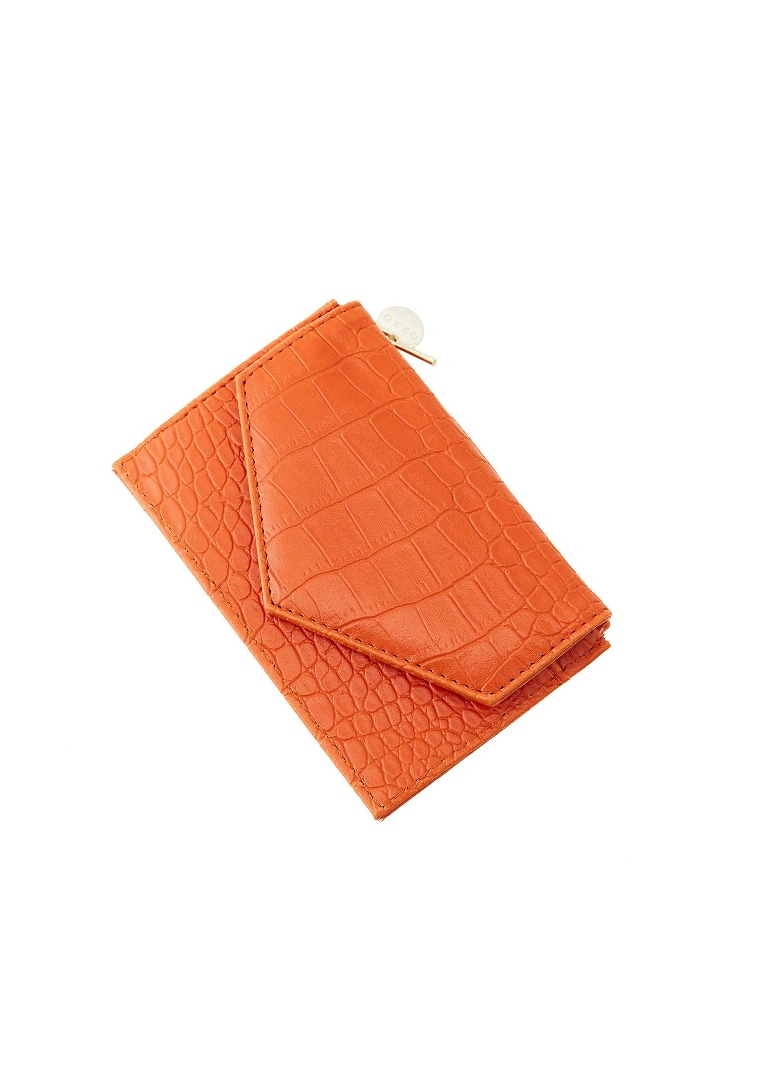 Modern Wallet - MANDARIN ORANGE