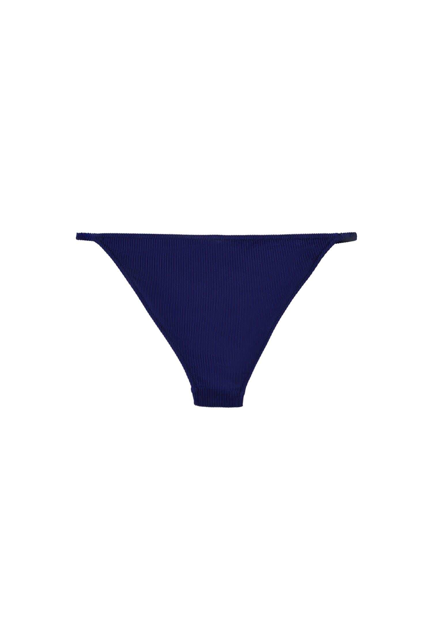 Buckle Detailed Bikini Bottom - MAZARINE BLUE