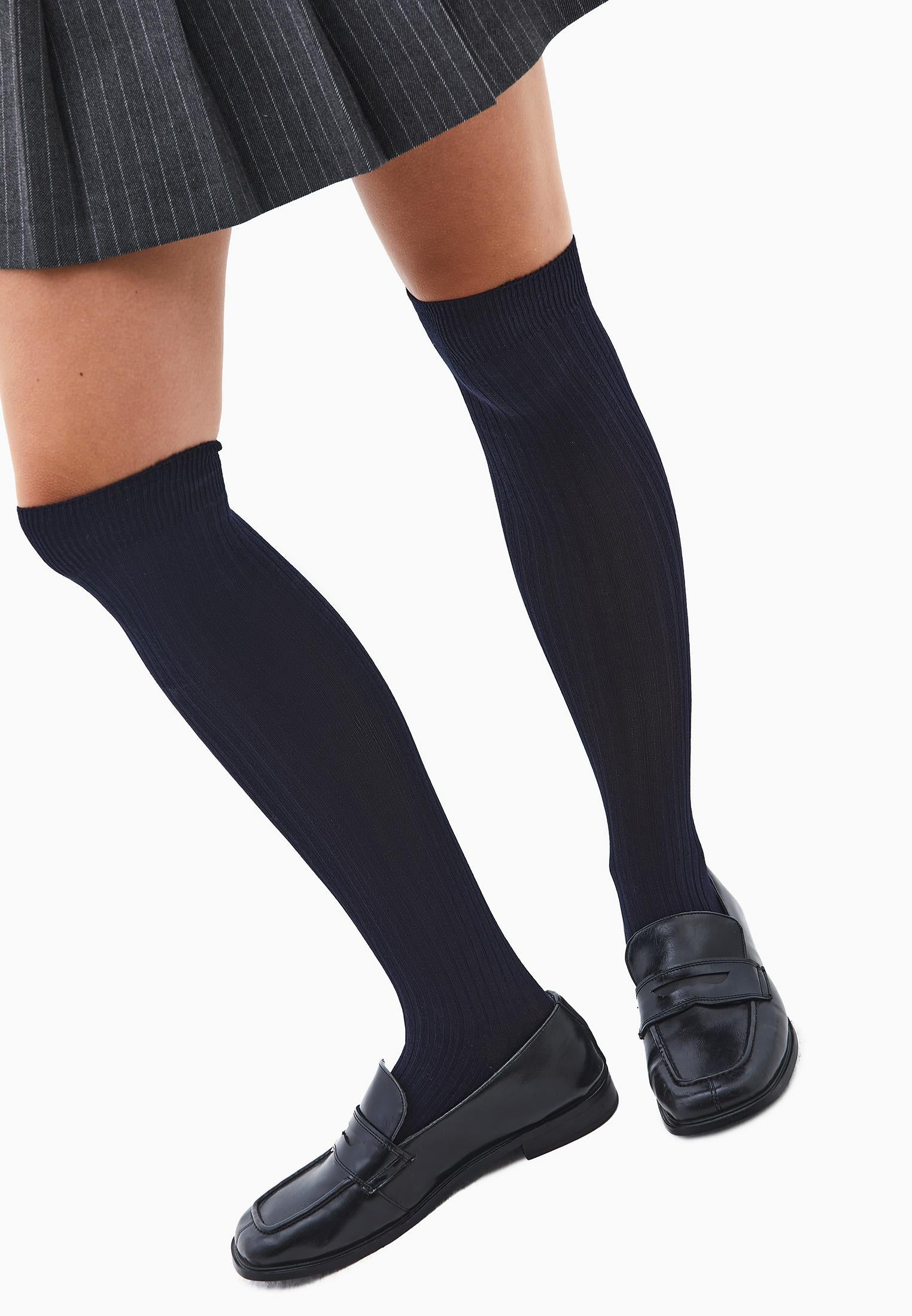 Soft Textured Socks - MIDNIGHT