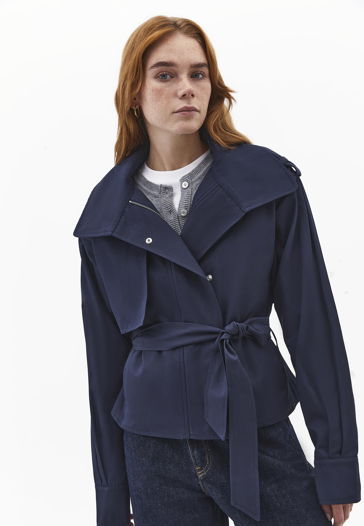 Oversize Trenchcoat - MIDNIGHT