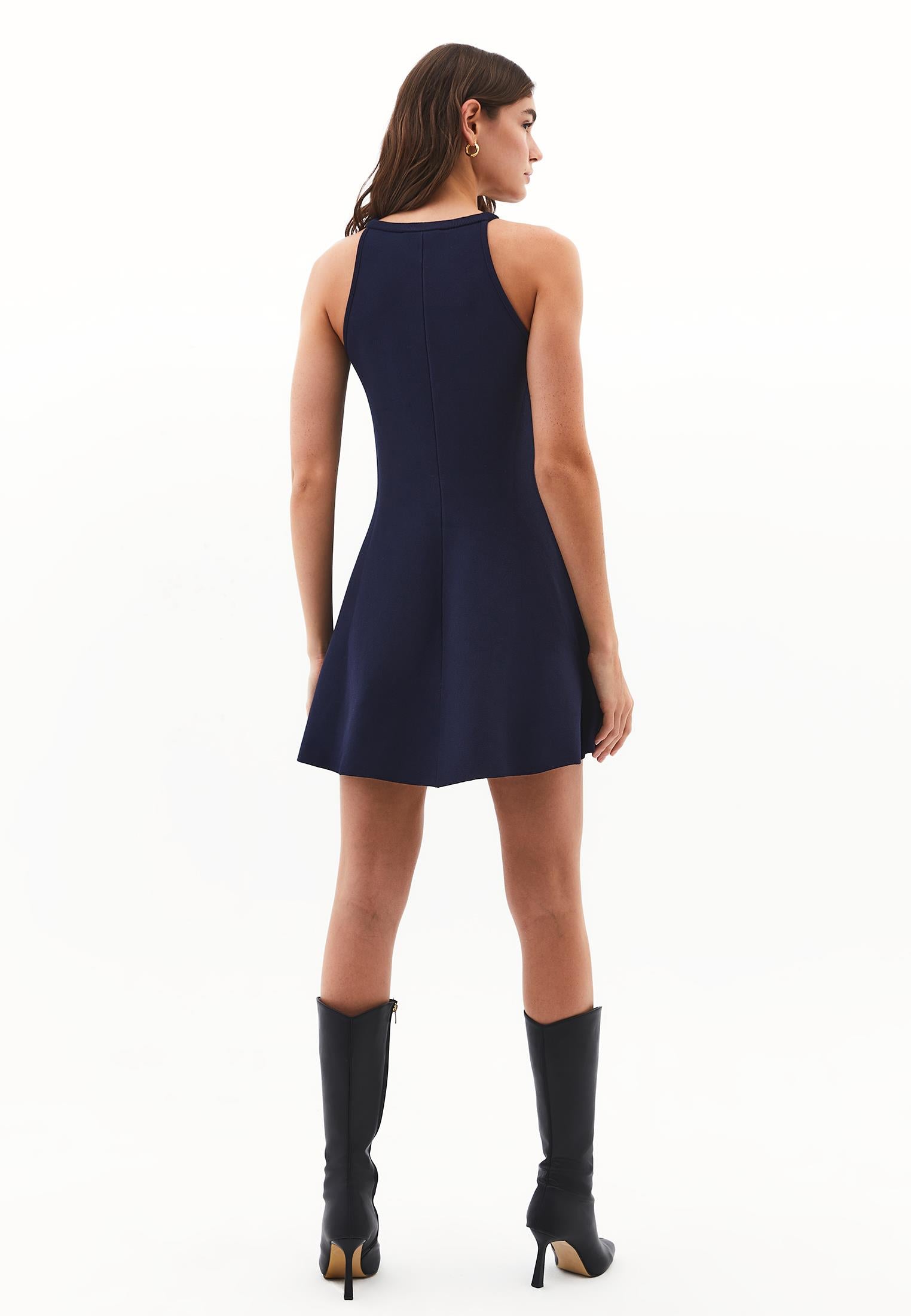 Flared Dress - MIDNIGHT