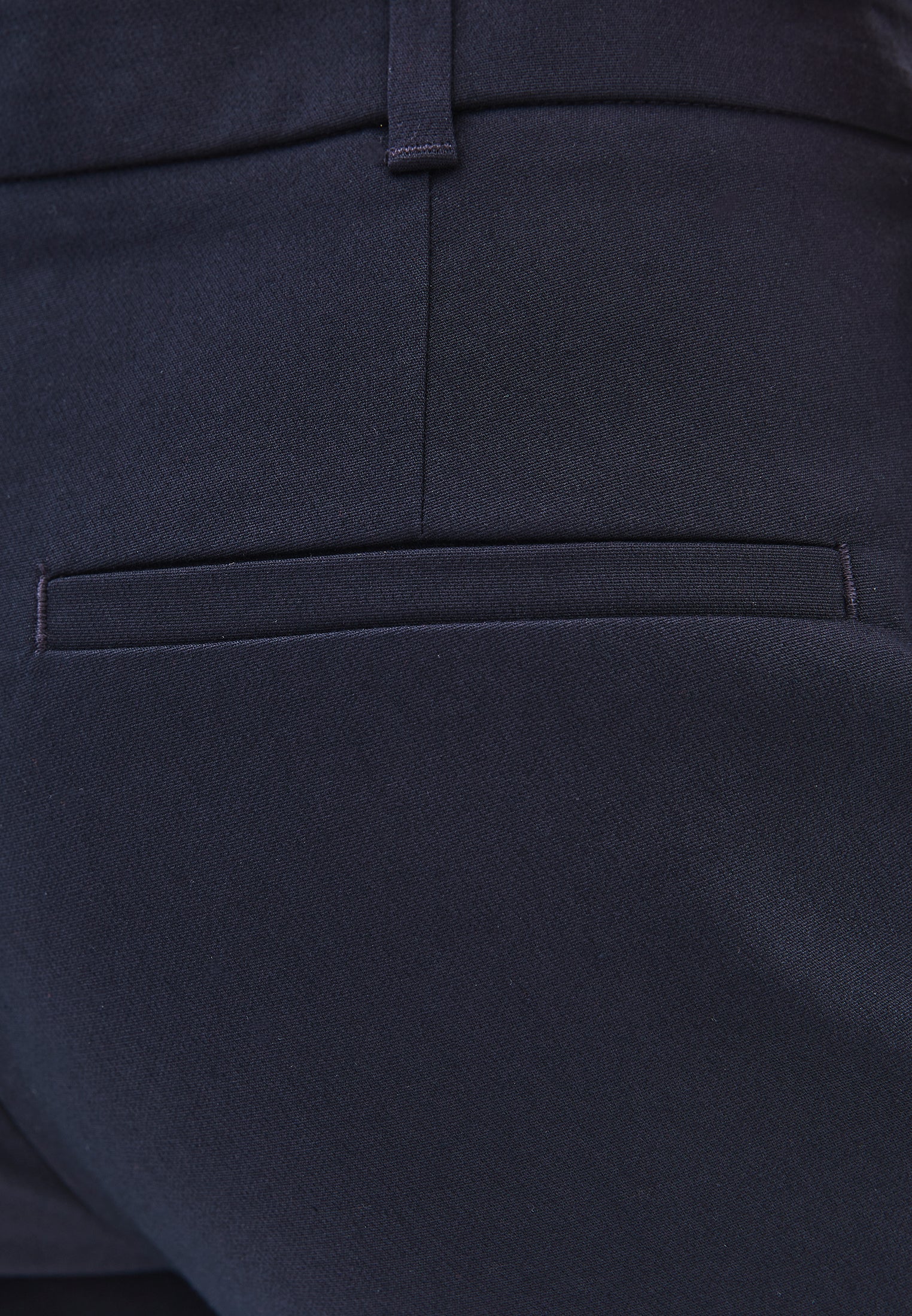 Spanish Leg Belt Detailed Trousers - MIDNIGHT