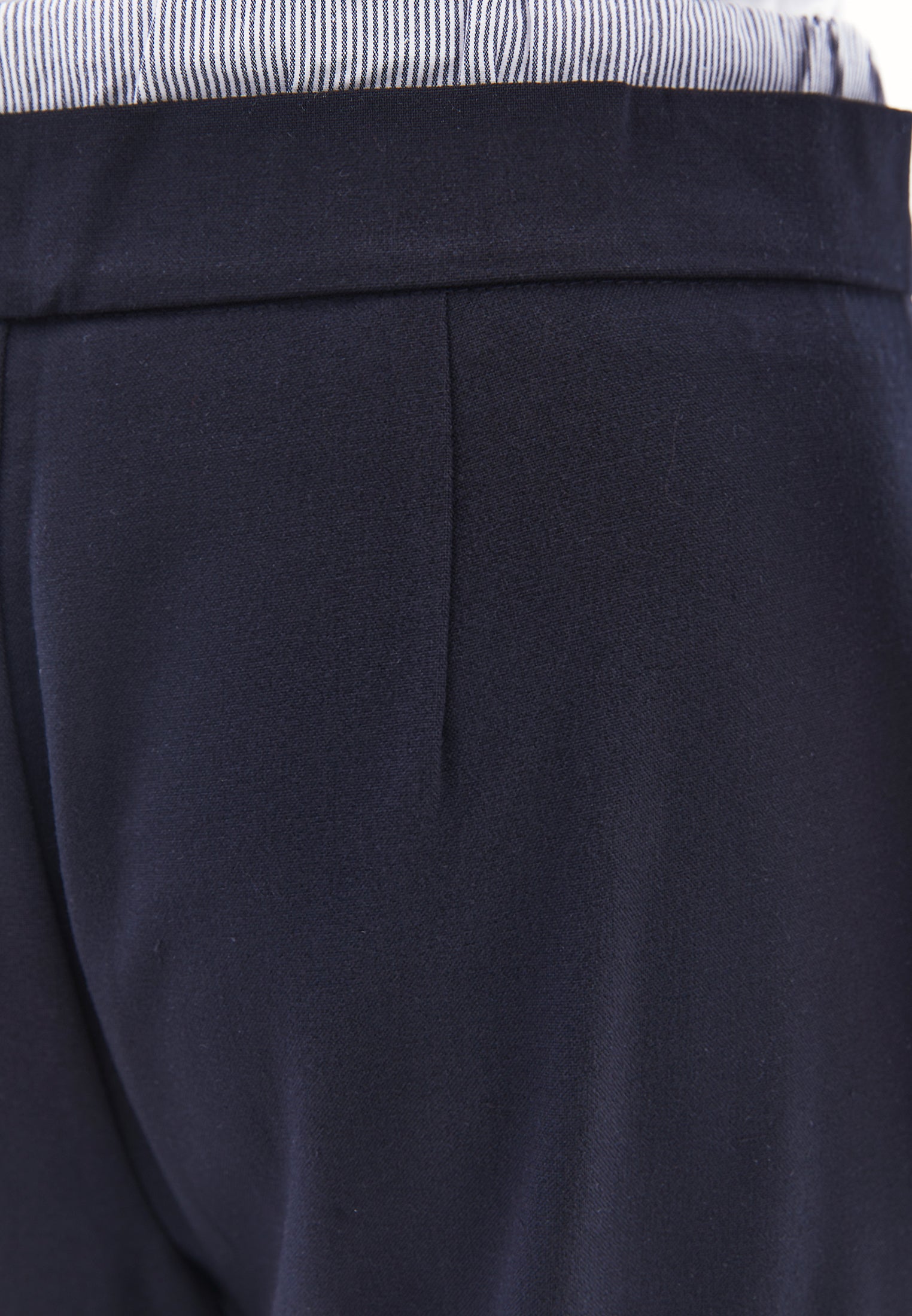 Normal Waist Straight Leg Pants - MIDNIGHT