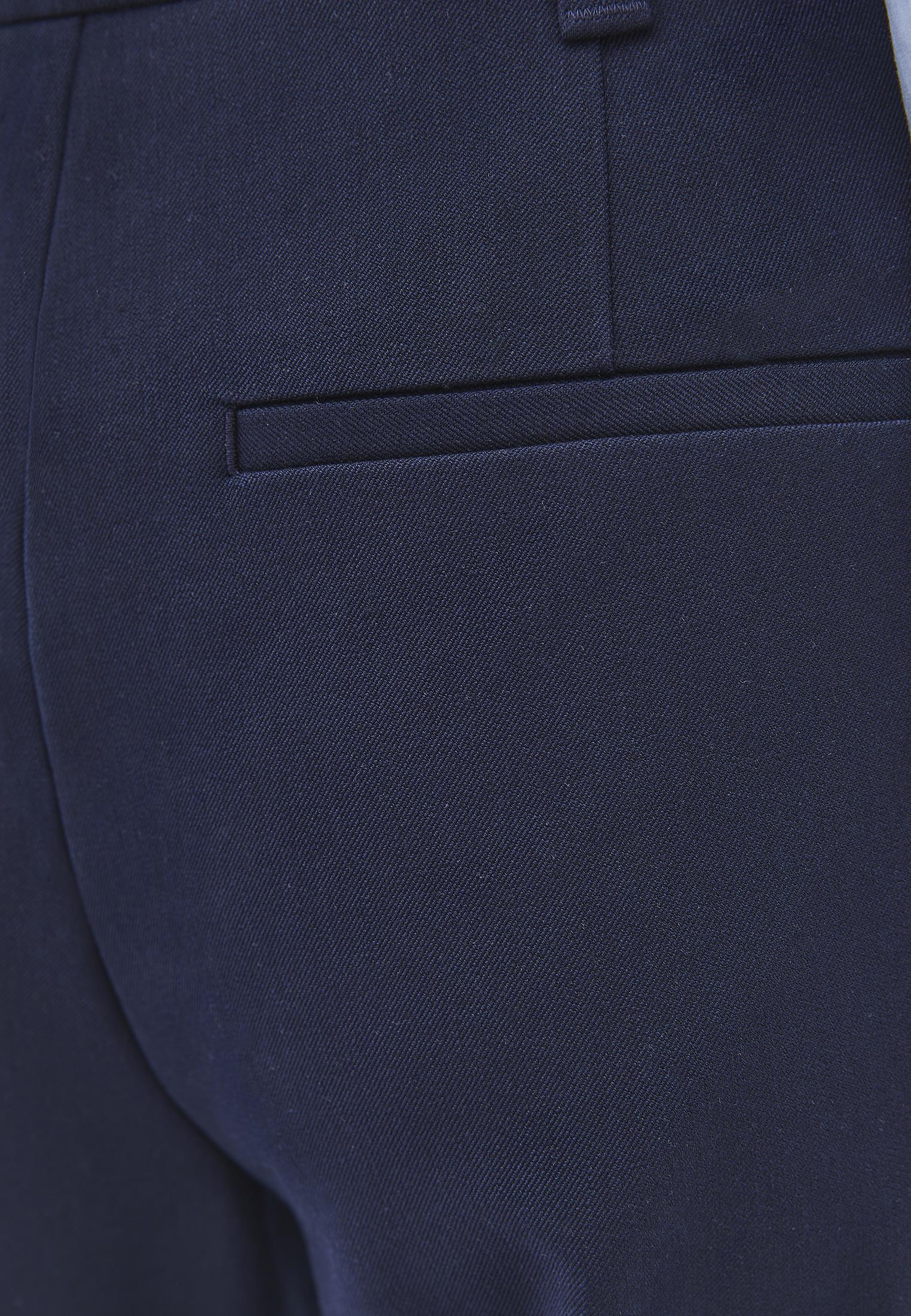 Pleated Standard Wide Leg Pants - MIDNIGHT