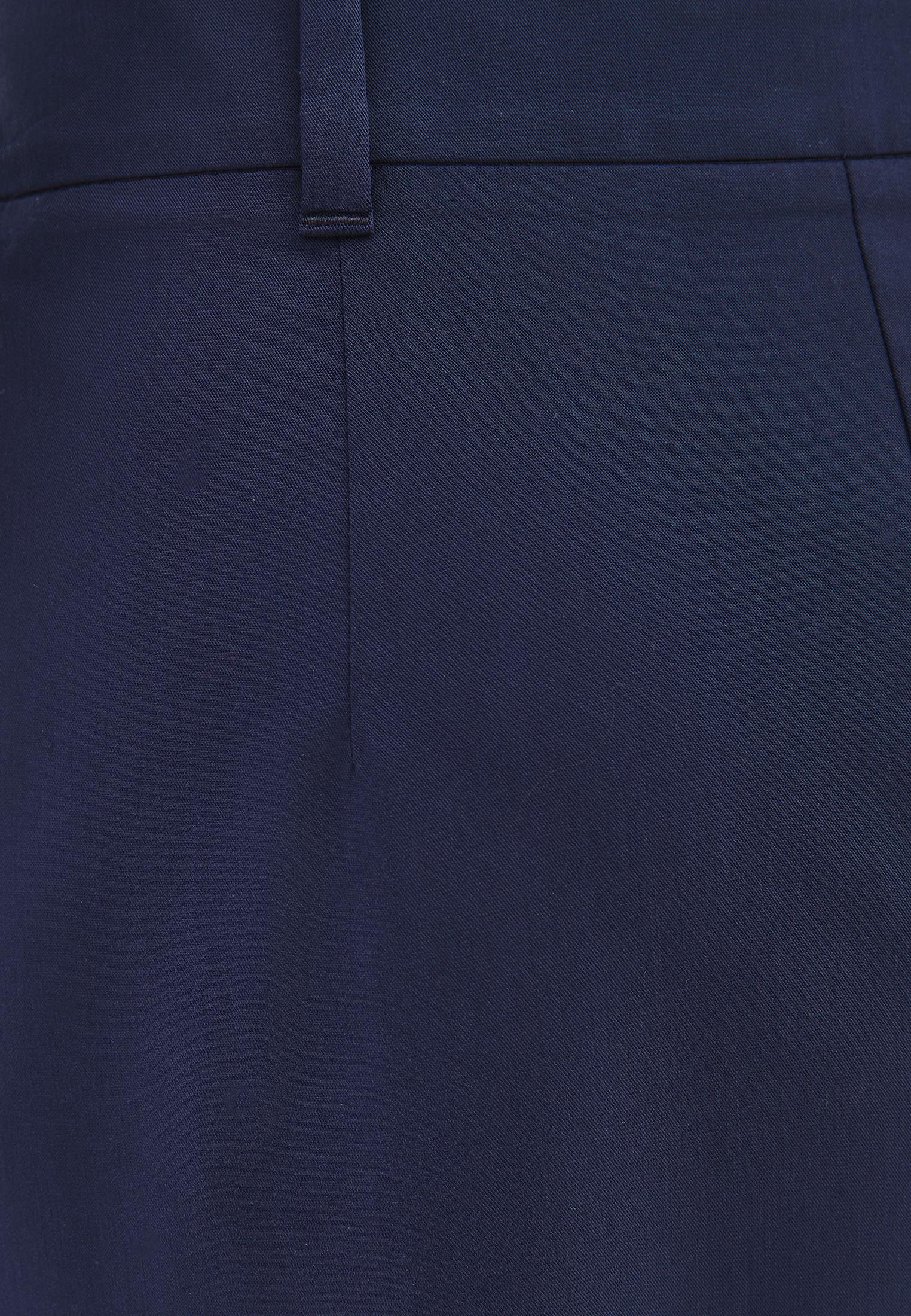 Long Pleated Skirt With Belt Detail - MIDNIGHT