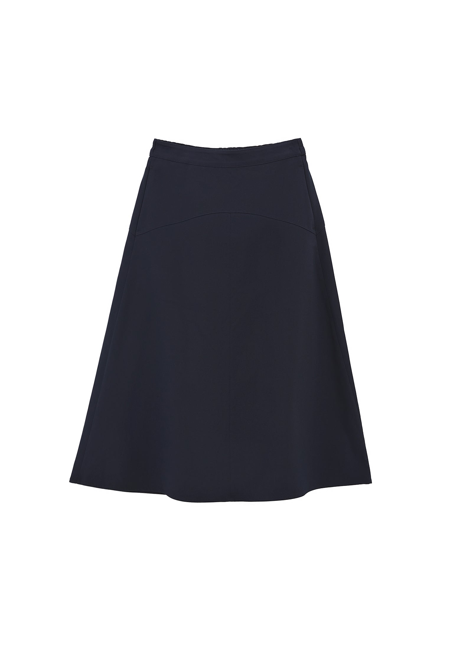 A-Line Midi Skirt - MIDNIGHT