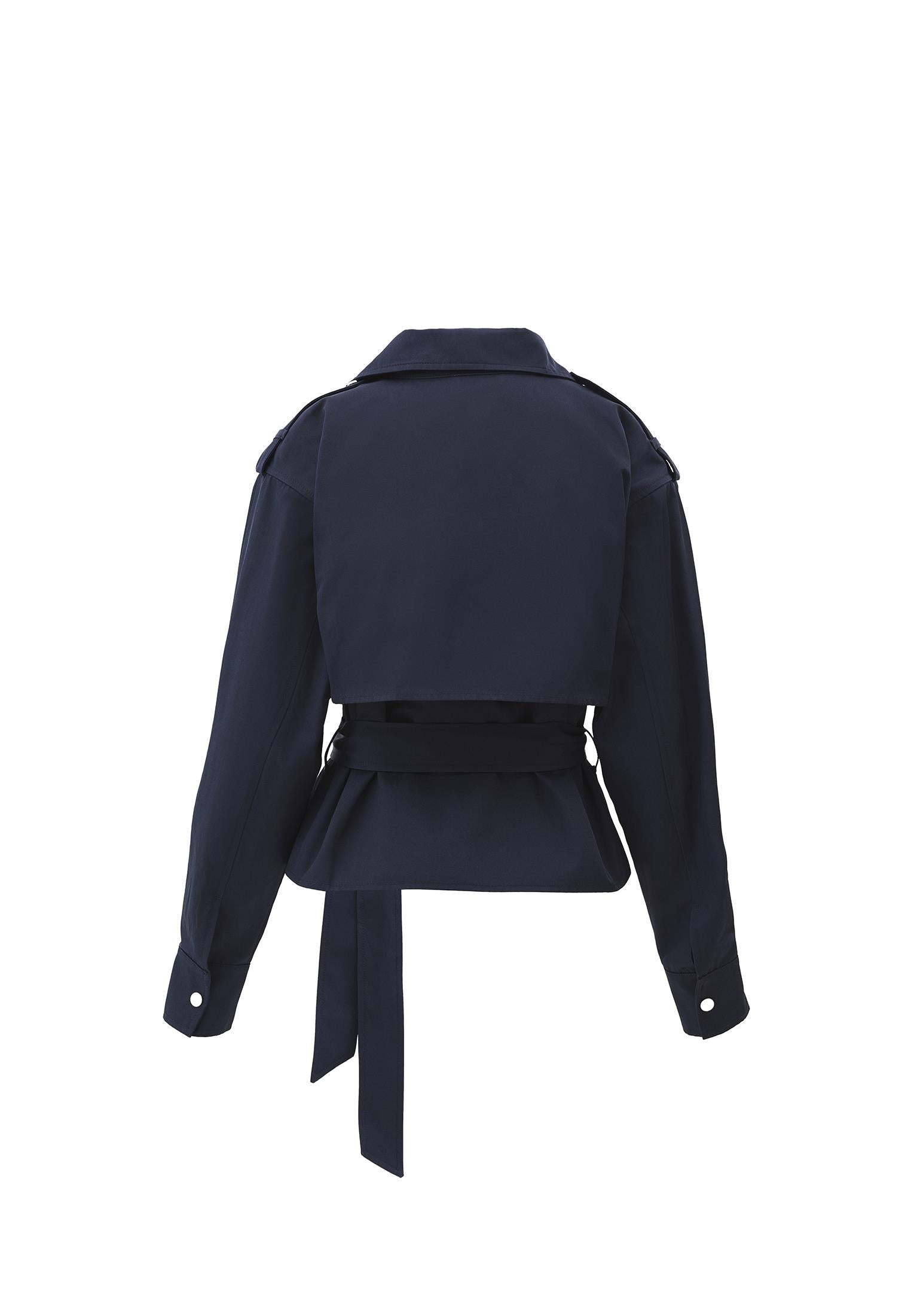Oversize Trenchcoat - MIDNIGHT