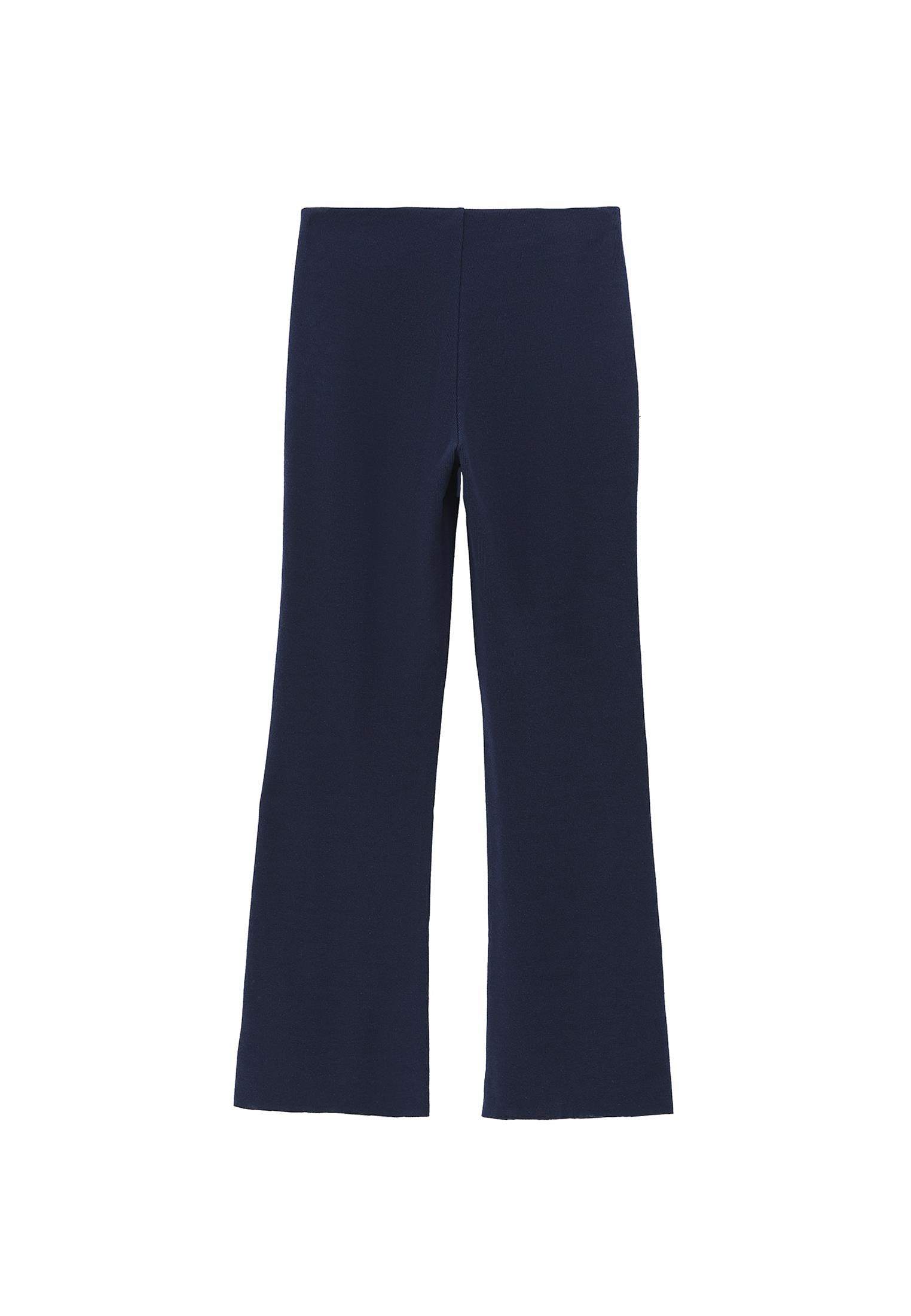 High Waist Spanish Leg Pants - MIDNIGHT
