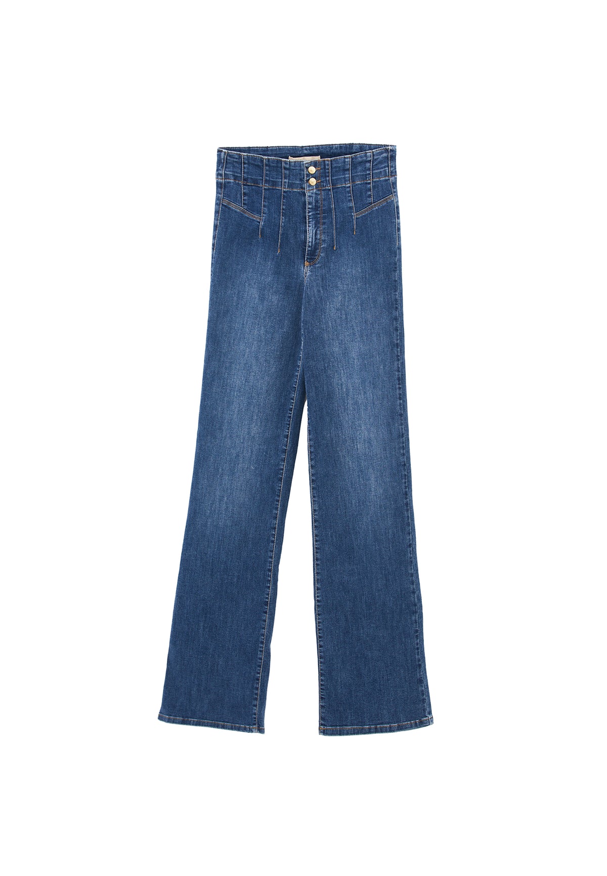 Pants - MID BLUE DENIM