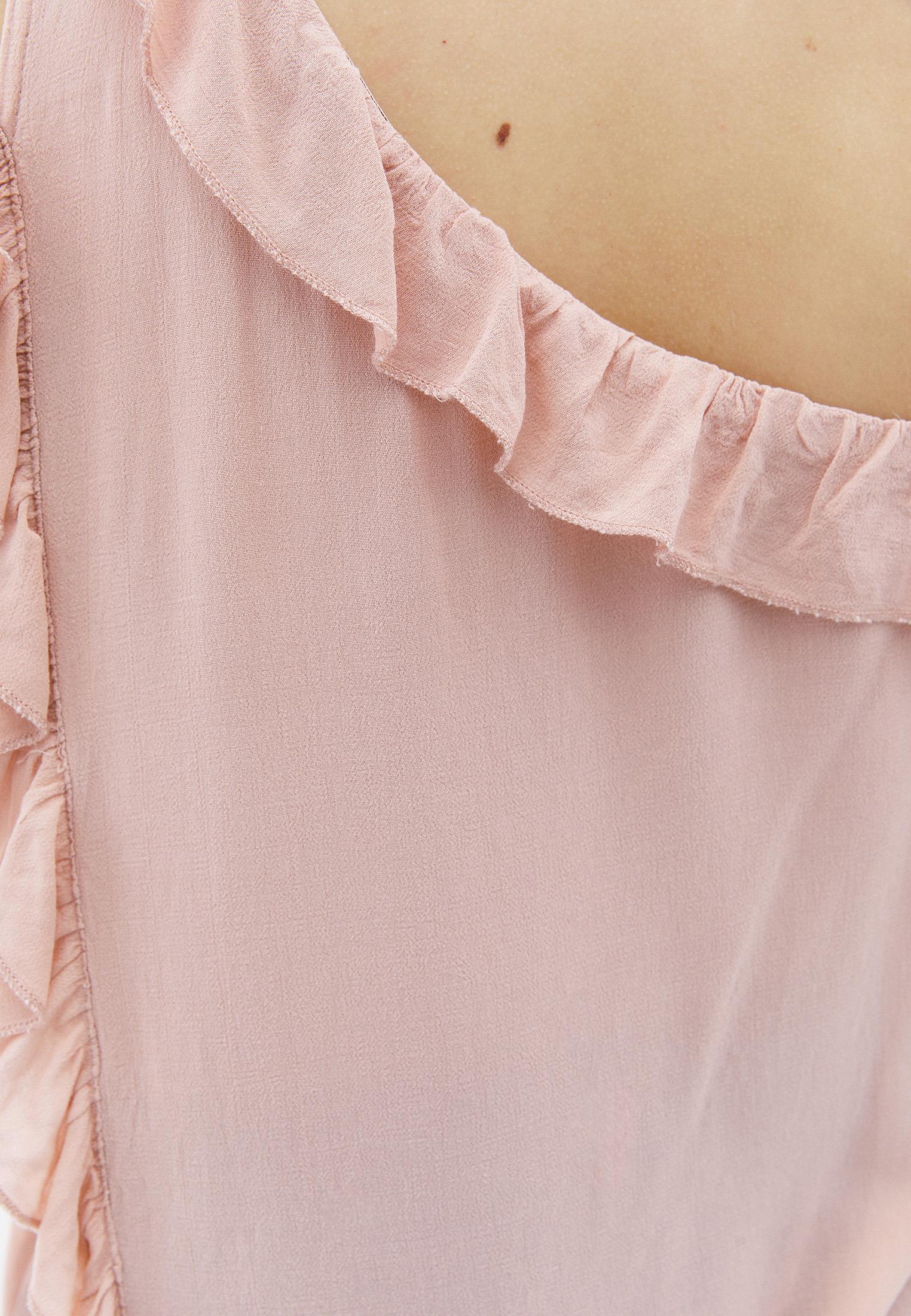 Asymmetric Blouse - MISTY ROSE