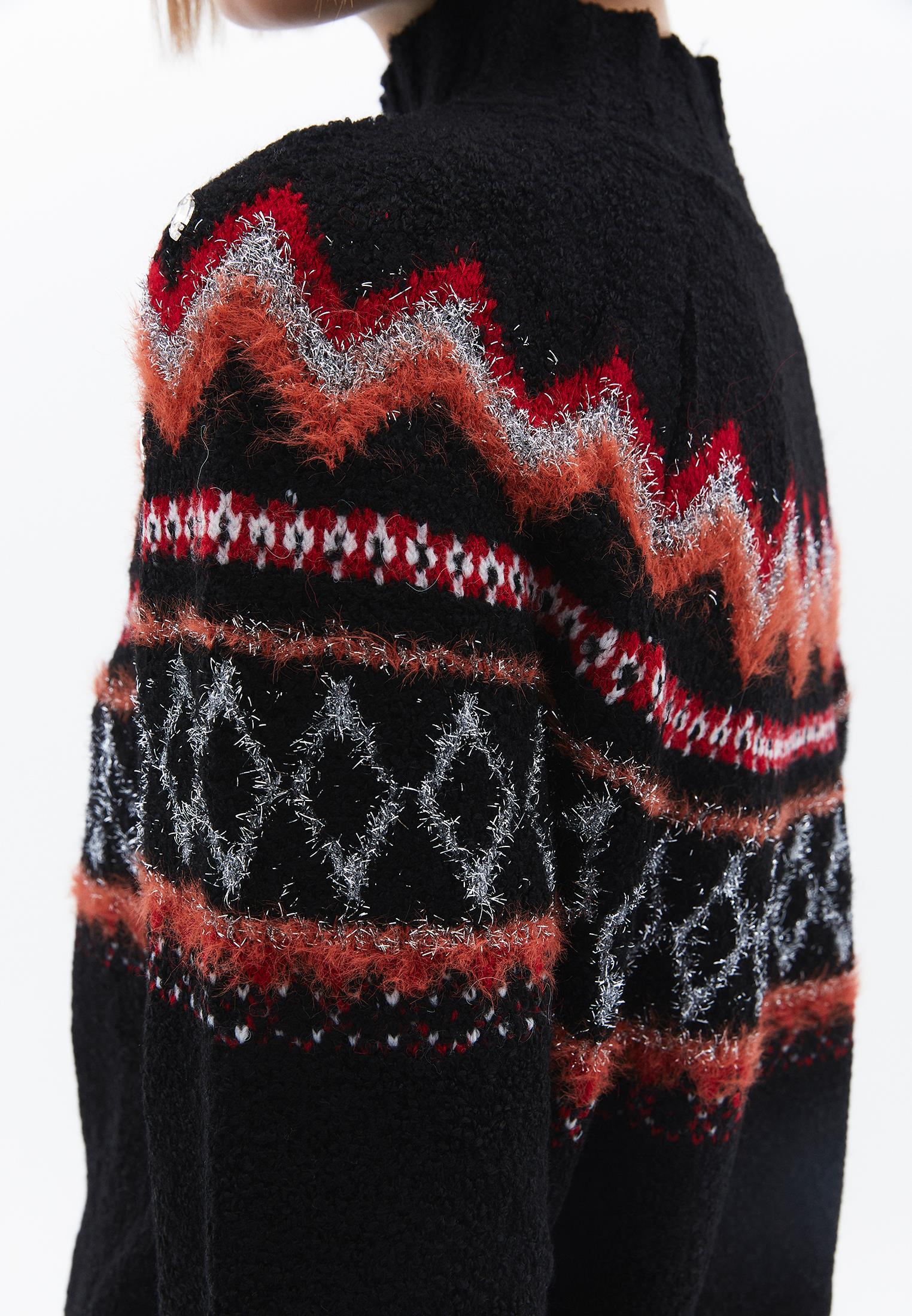 High Neck Sweater - MIX COLOR