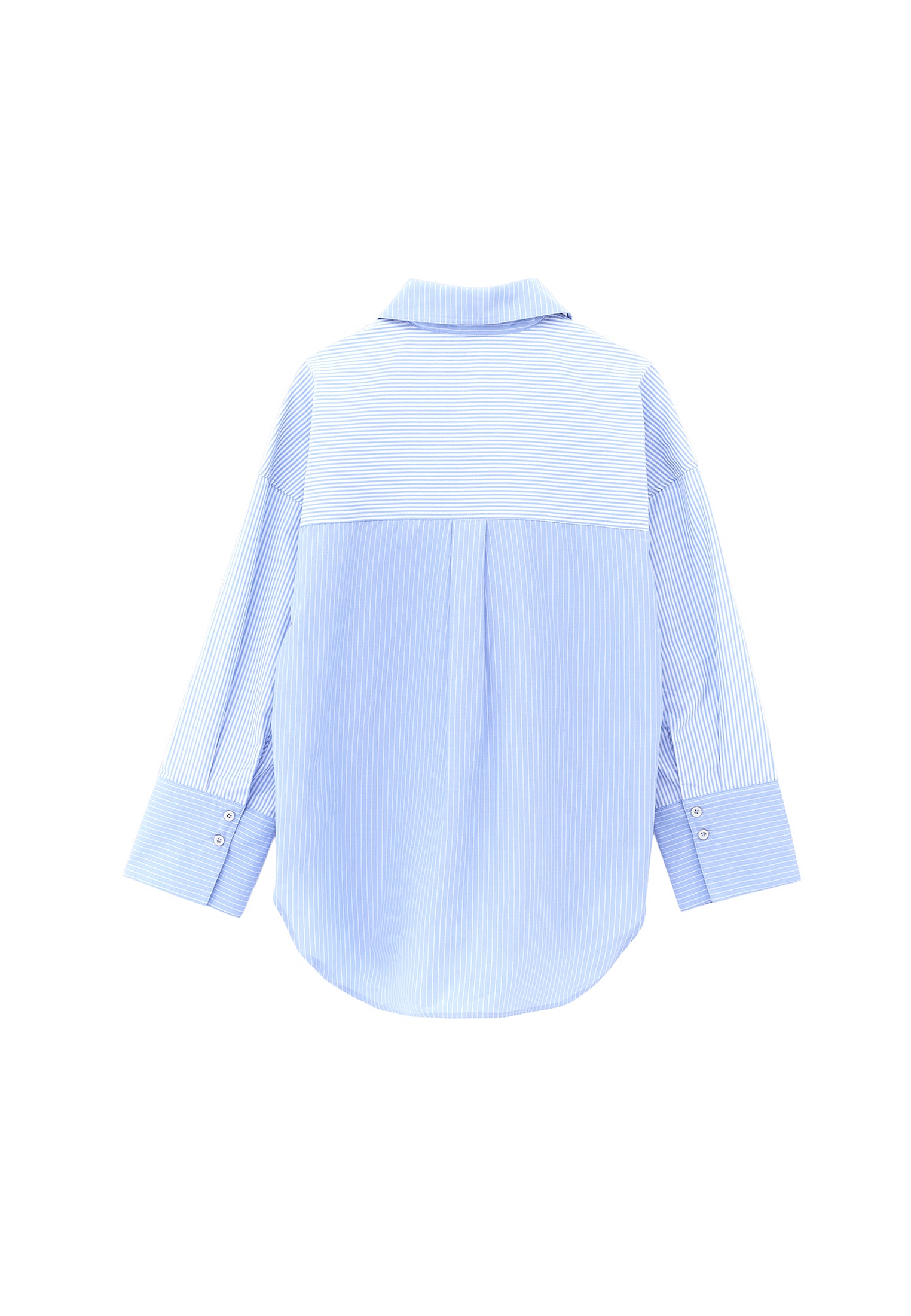 Oversize Striped Shirt - MIX STRIPED COMB