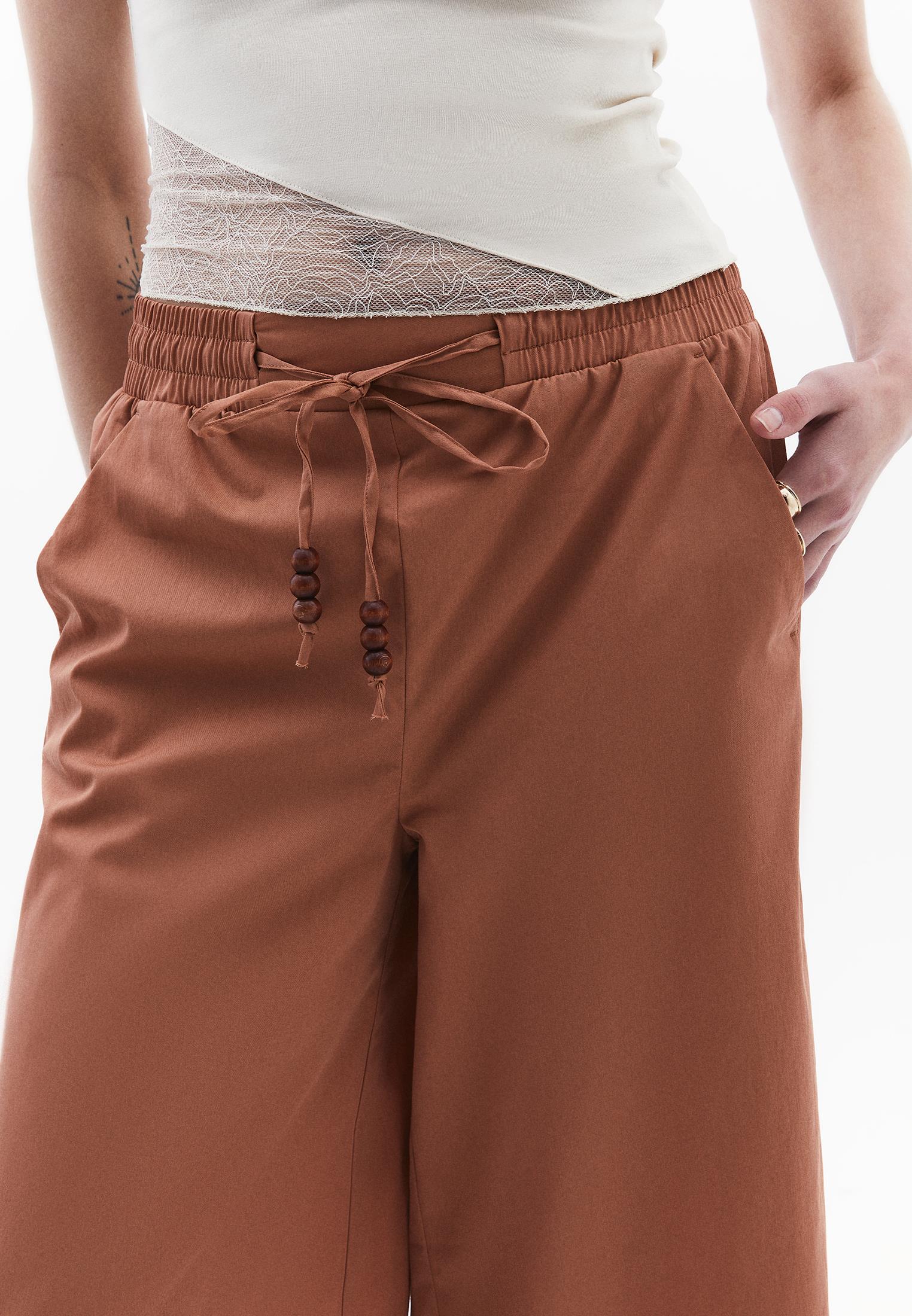 Ultra High Waist Pants - MOCHA MOUSSE