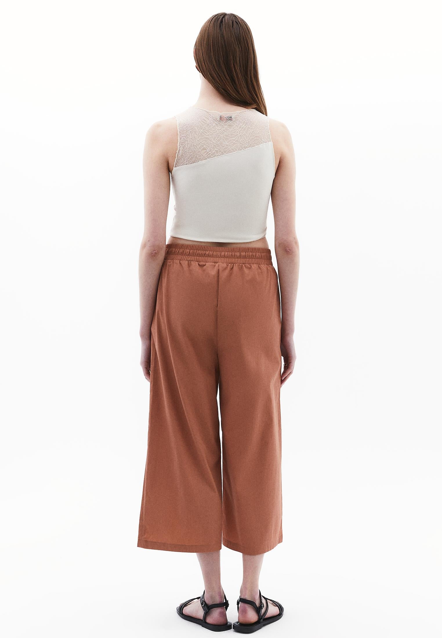 Ultra High Waist Pants - MOCHA MOUSSE