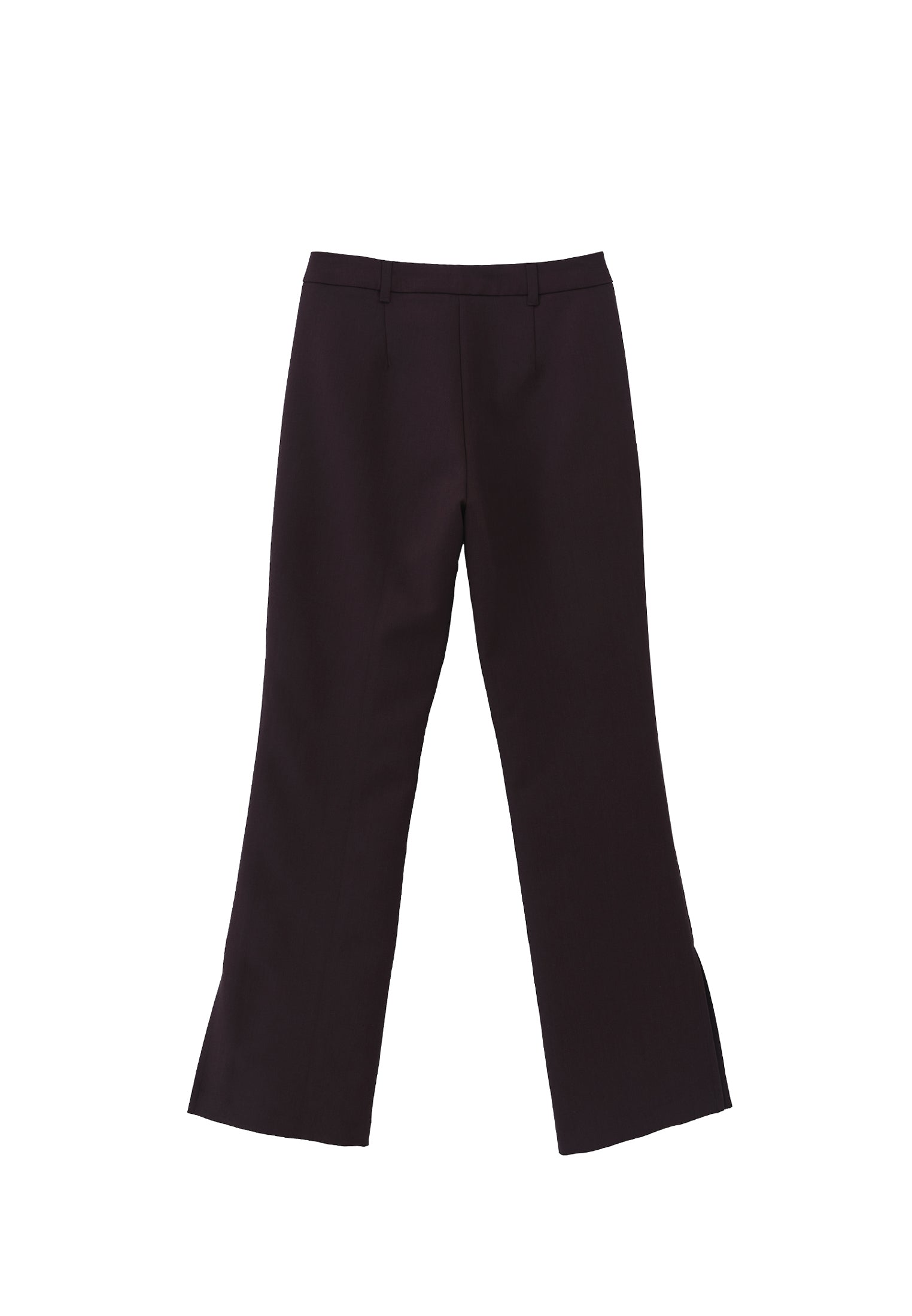 High Waist Straight Leg Pants - MOLE