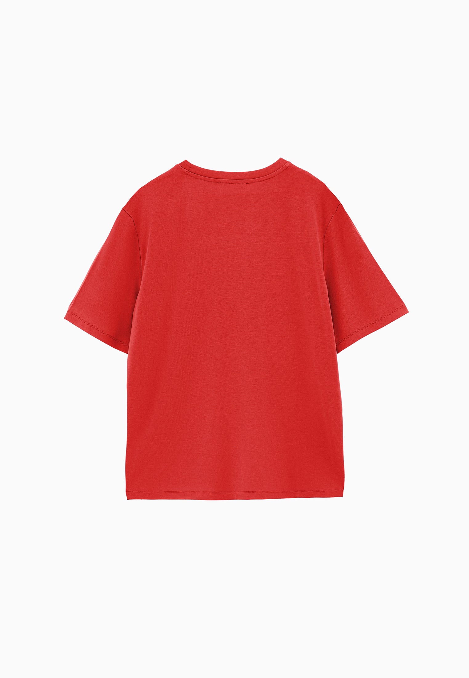 Oversize Modal Tunic - MOLTEN LAVA
