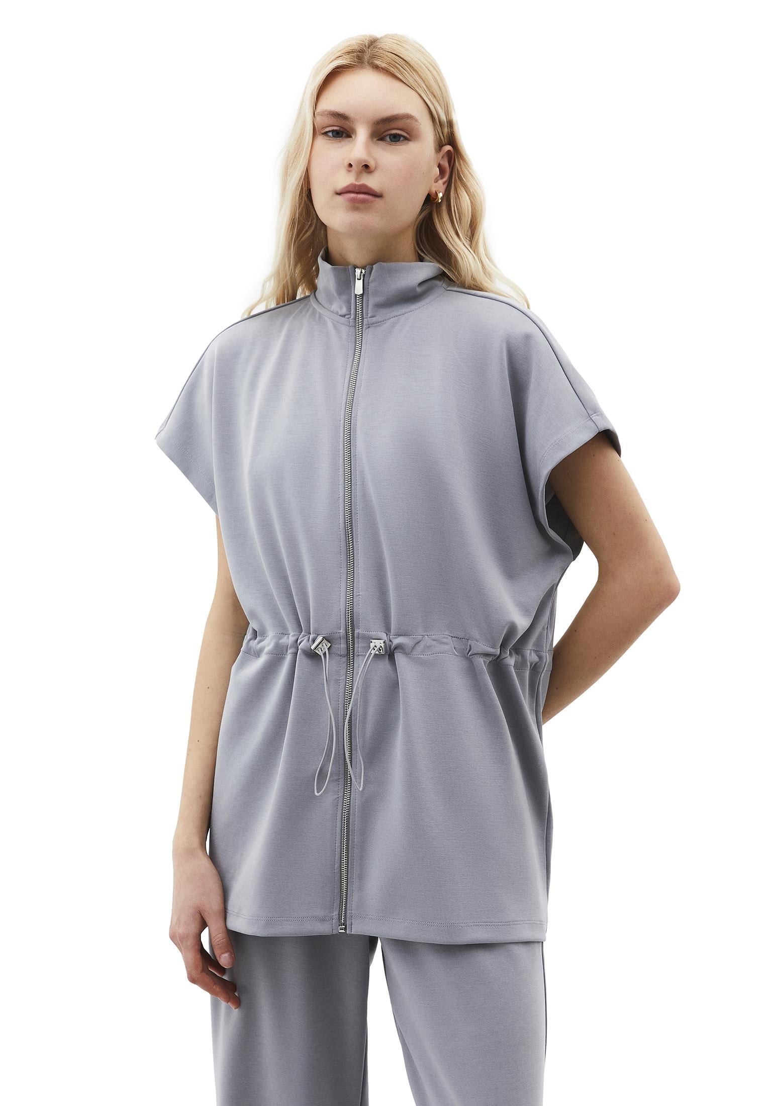 Tunic Form Vest - MONUMENT