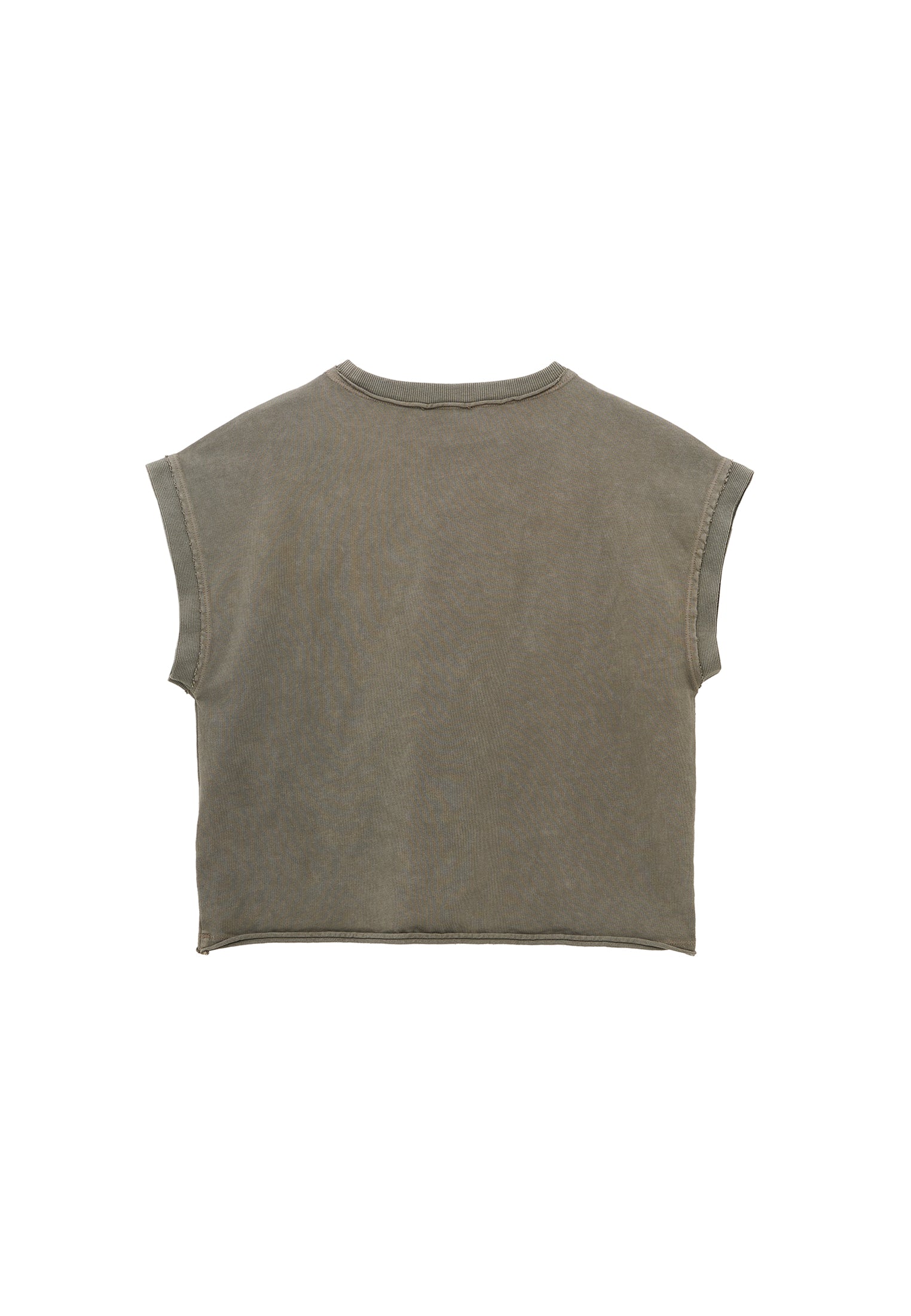 Loose Fit Crew Neck T-Shirt - MULLED BASIL