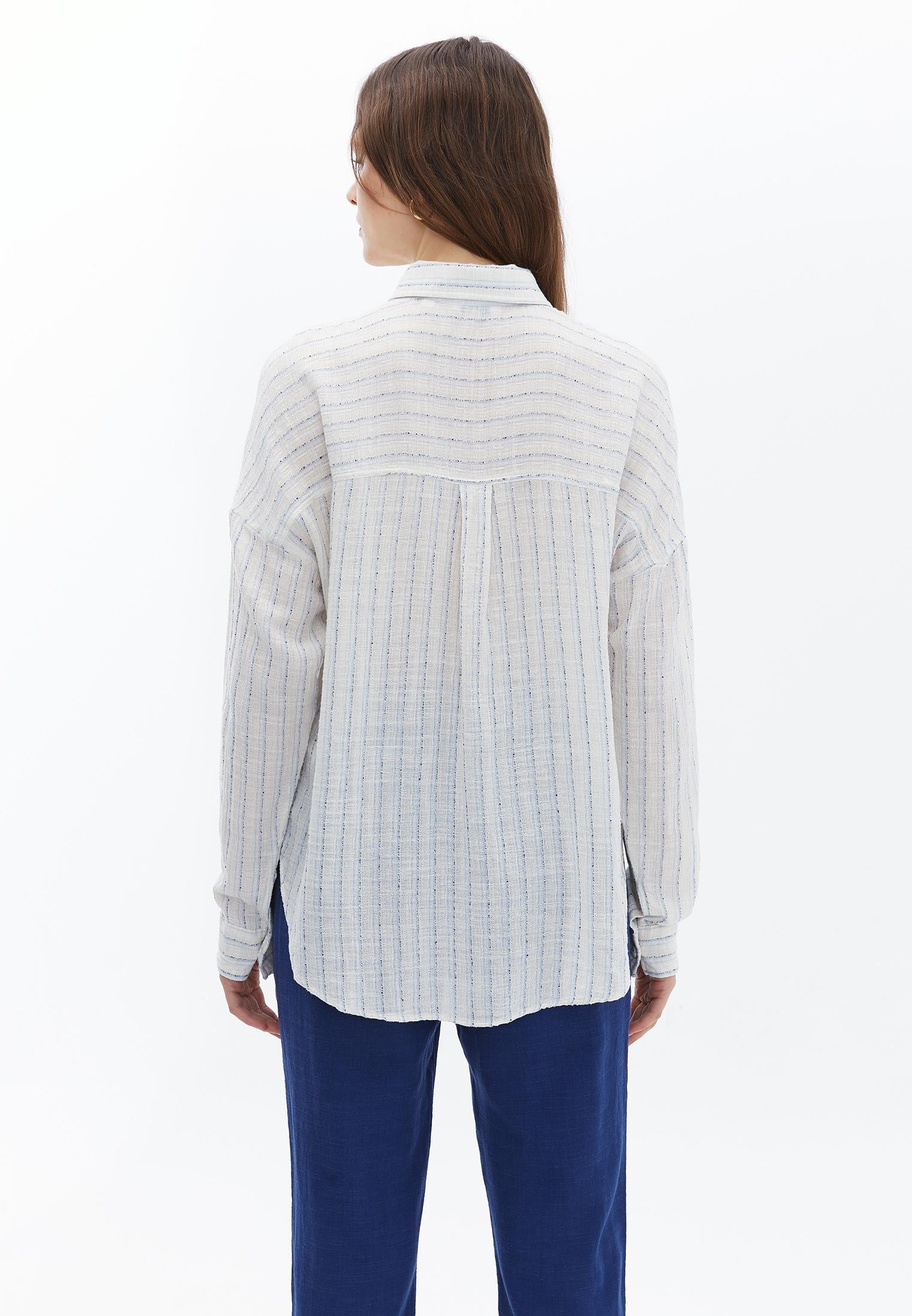 Oversize Shirt - NANTUCKET BREEZE STRIPE