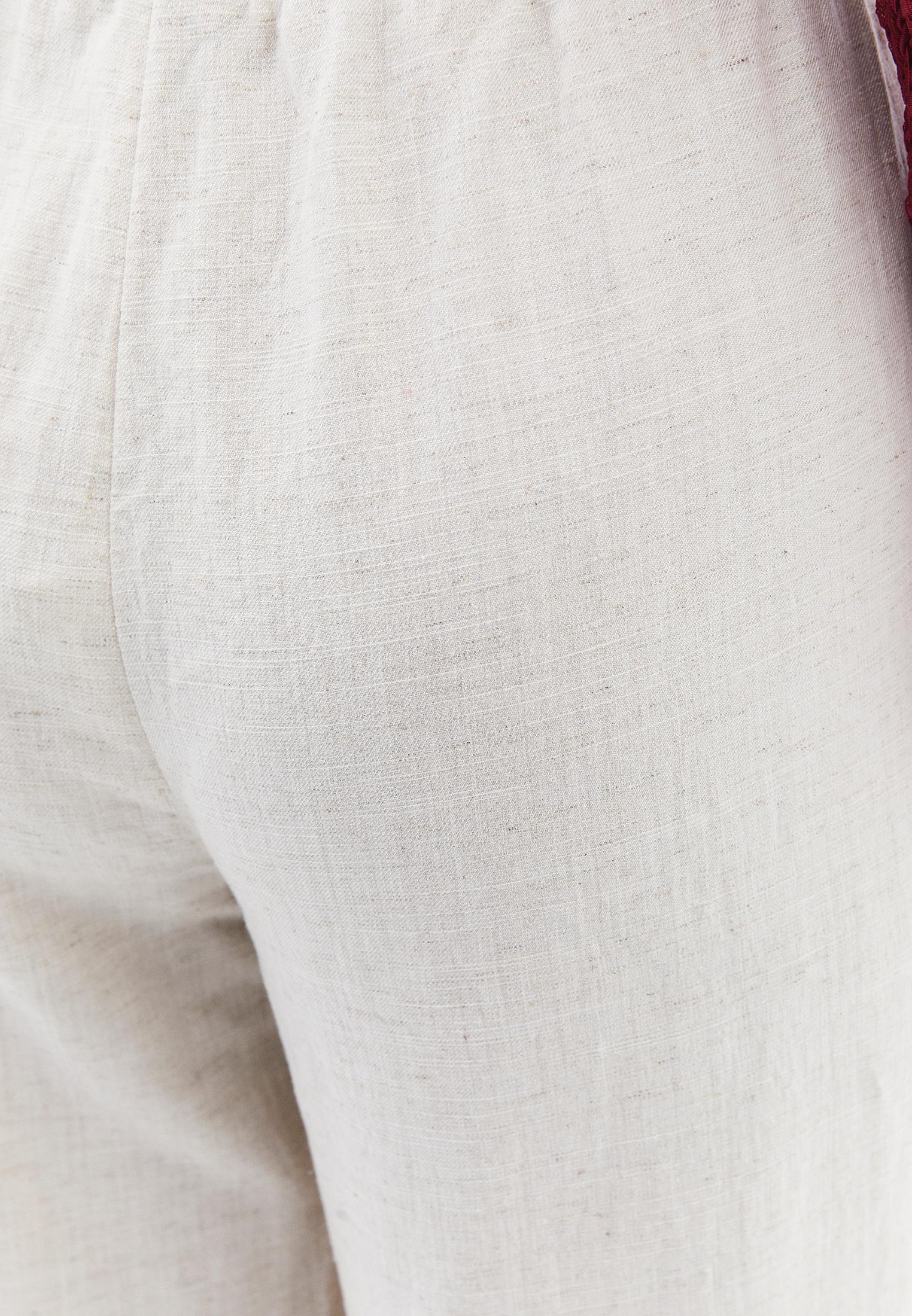 High Waist Wide Leg Pants - NATURAL