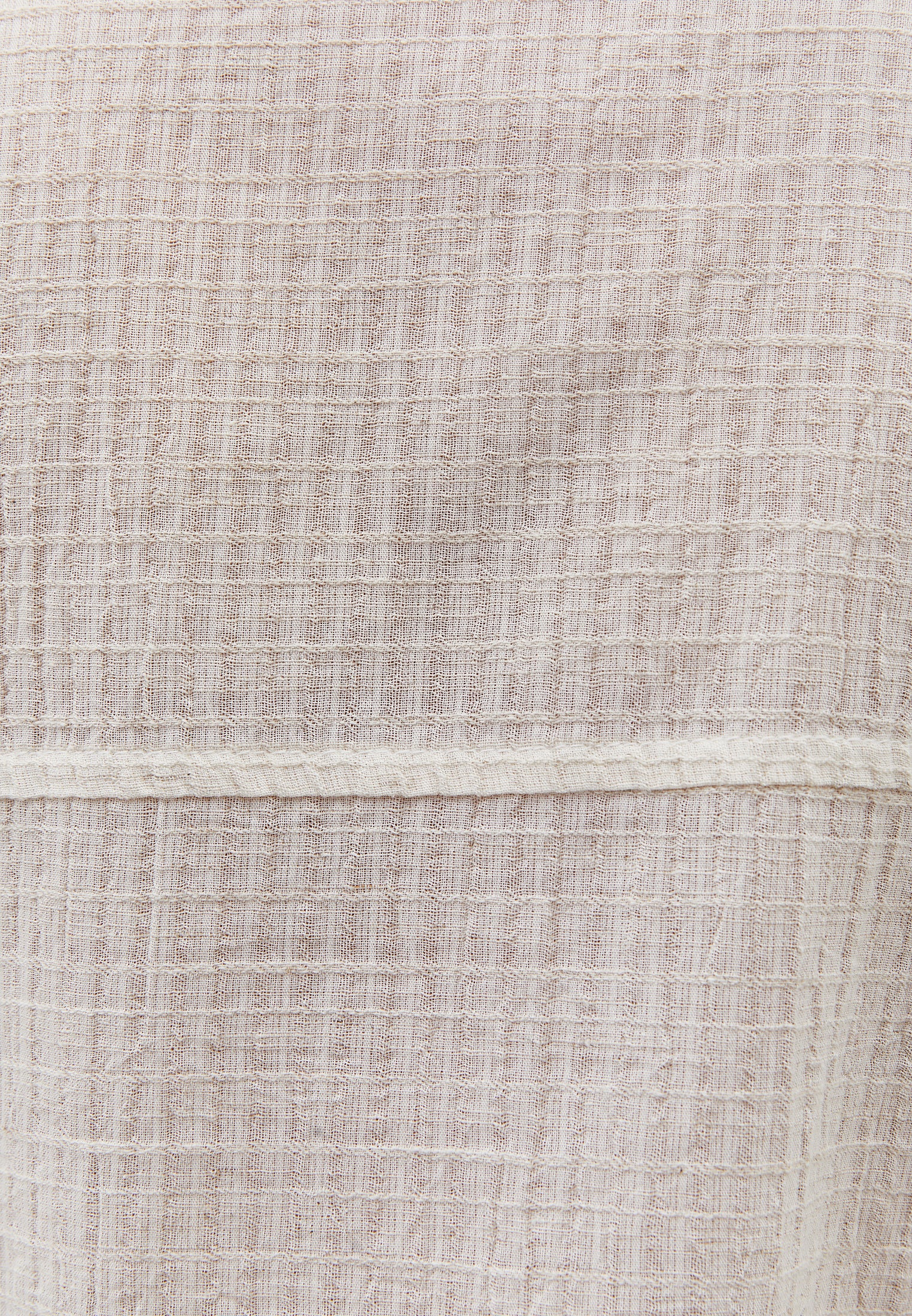 Shirt Collar Oversize Button Detailed Standard Shirt - NATURAL
