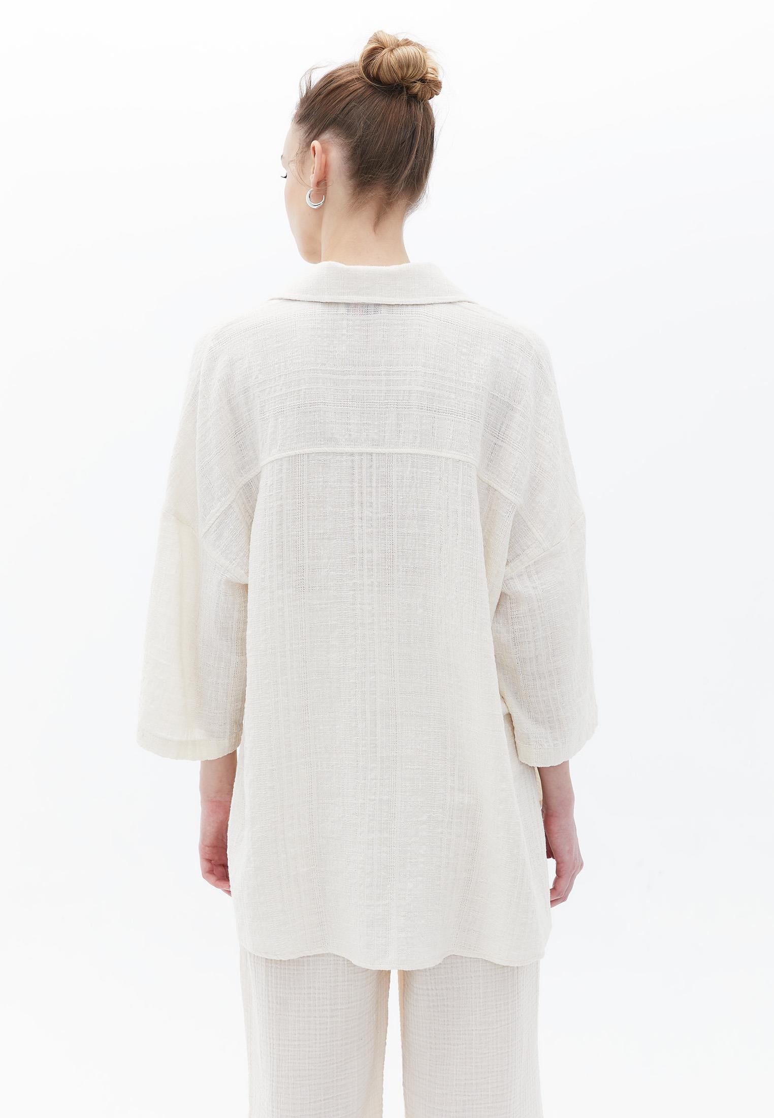 Oversize Shirt - NATURAL