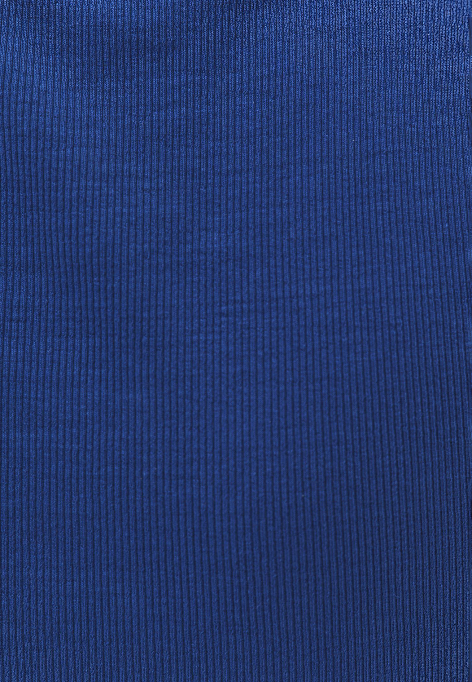 Sleeveless Crew Neck Tank Top - NAVY PEONY