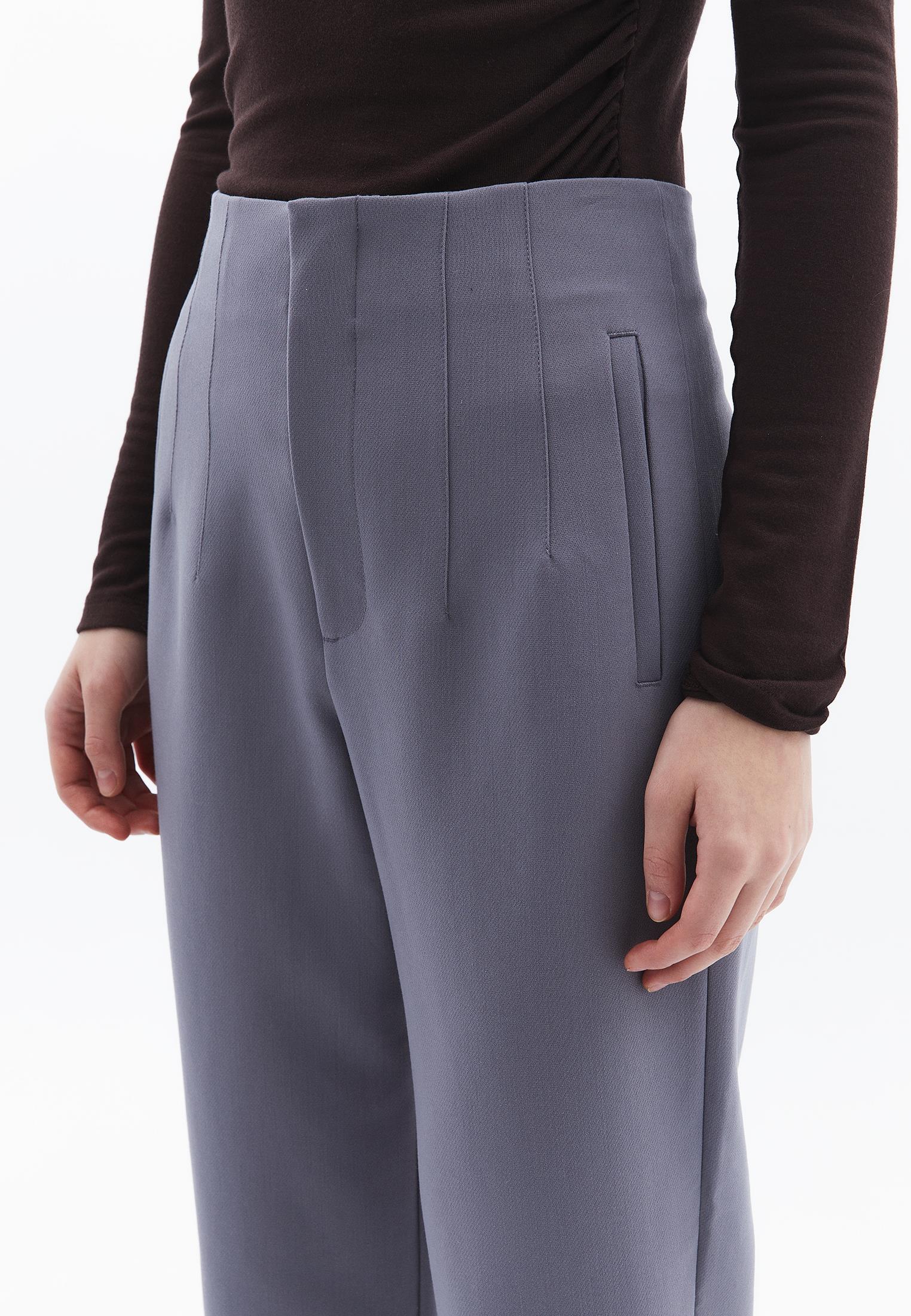 Ultra High Waist Carrot Pants - NIGHT OWL
