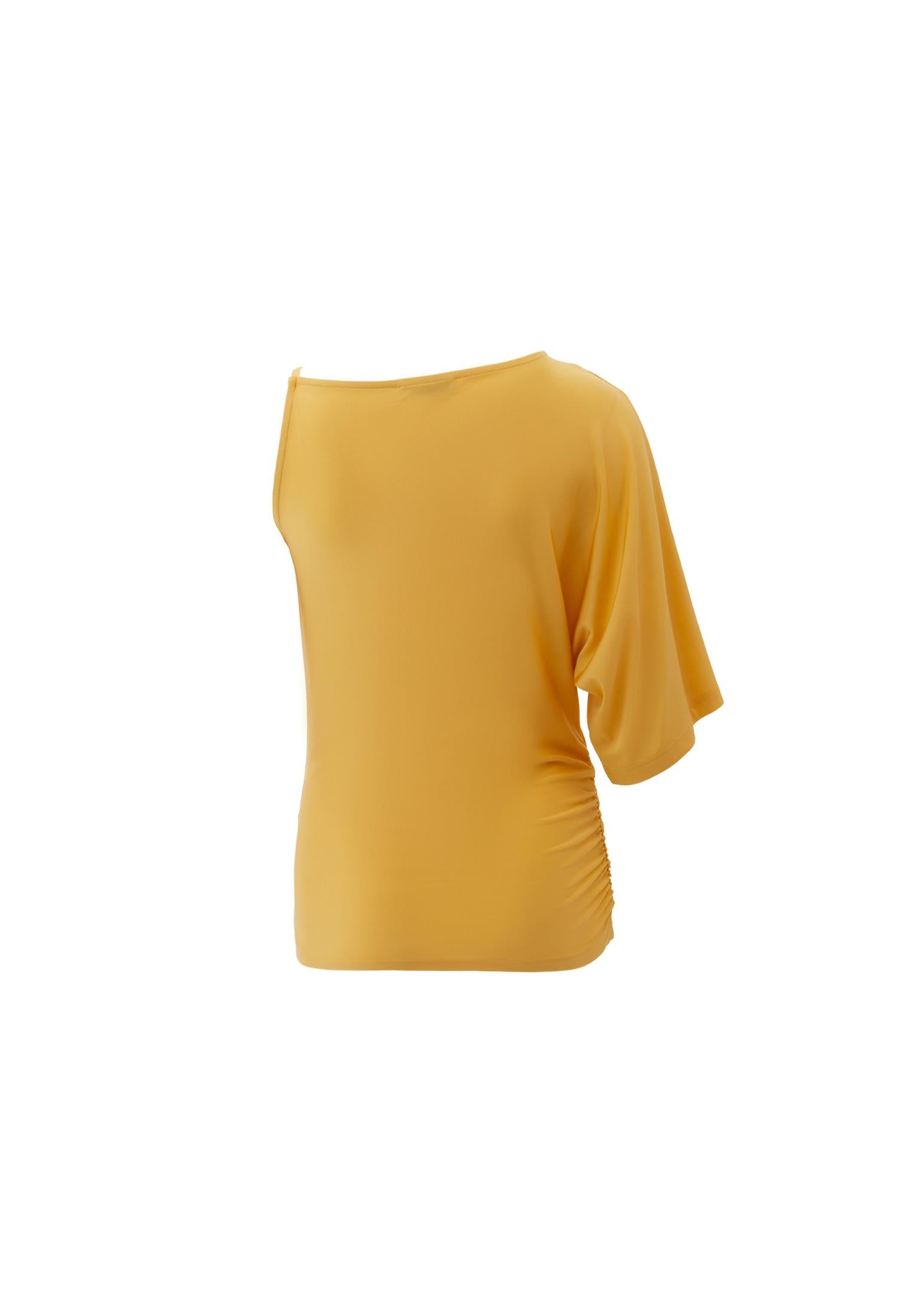Asymmetric Slim Tank Top - OCHRE