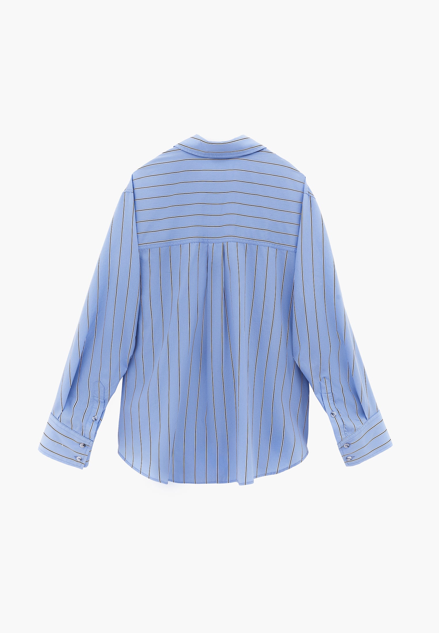 Oversize Long Sleeve Shirt - OPEN AIR STRIPE