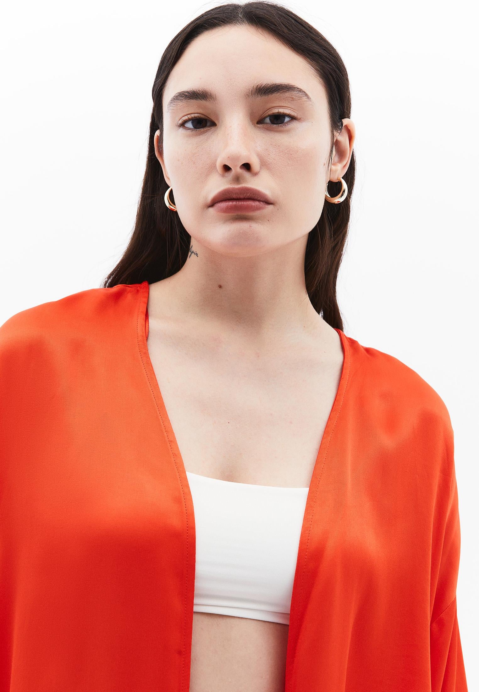 Bohemian Style Kimono - ORANGE COM