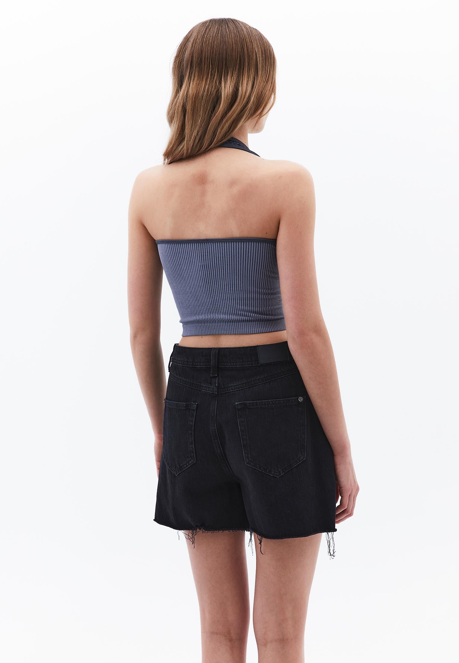 High Neck Tank Top - PEARL ANIMAL COMB