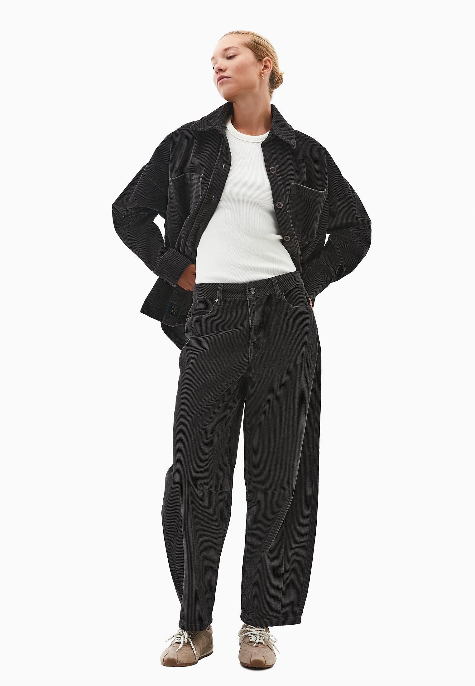 Cotton Oversize Shirt - PEAT