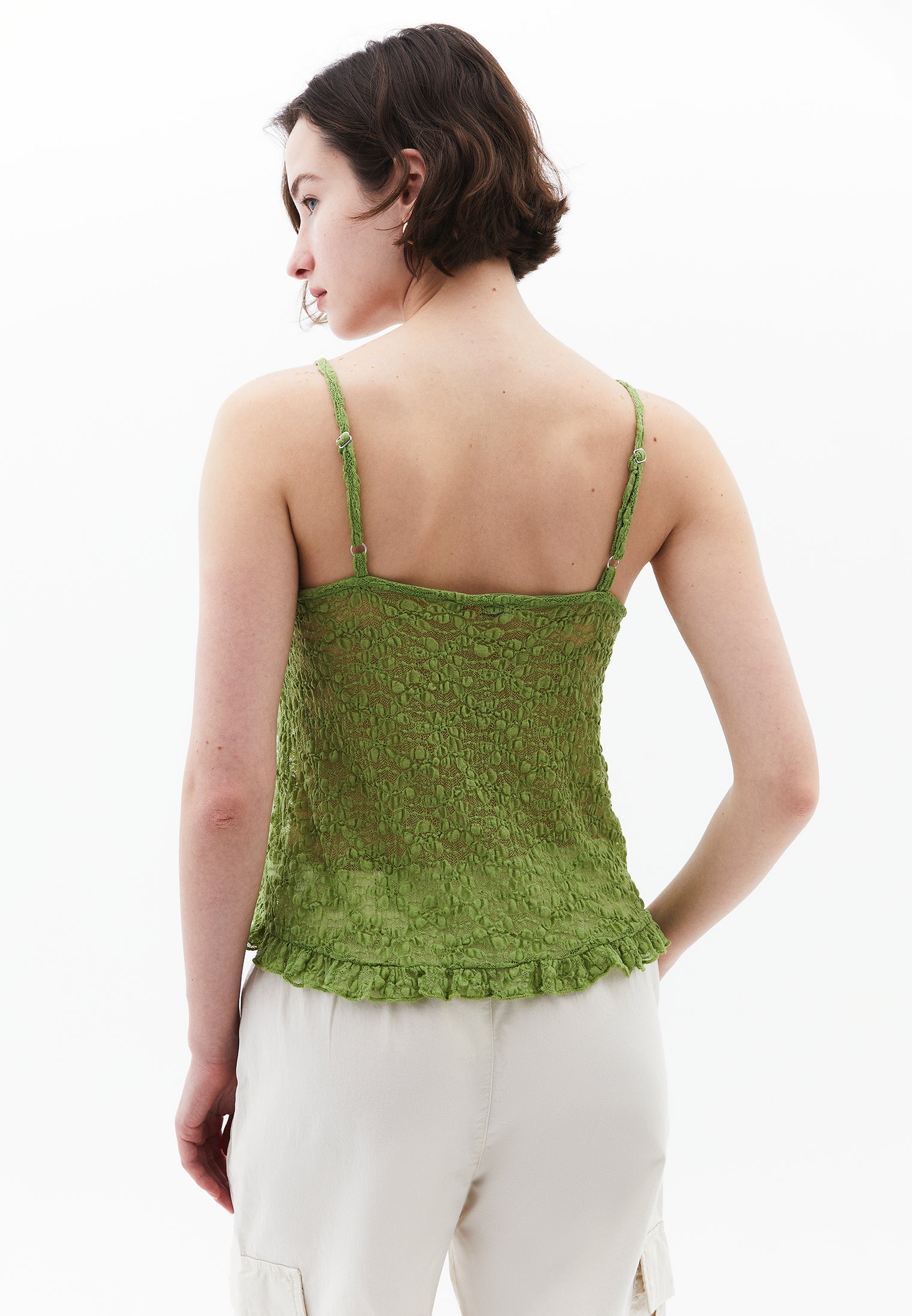 V-Neck Blouse - PERIDOT