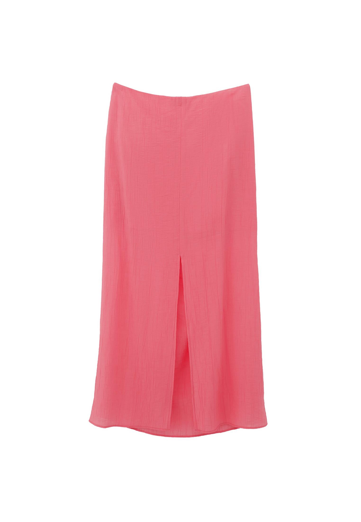 Long Skirt With Tie - PINK LEMONADE