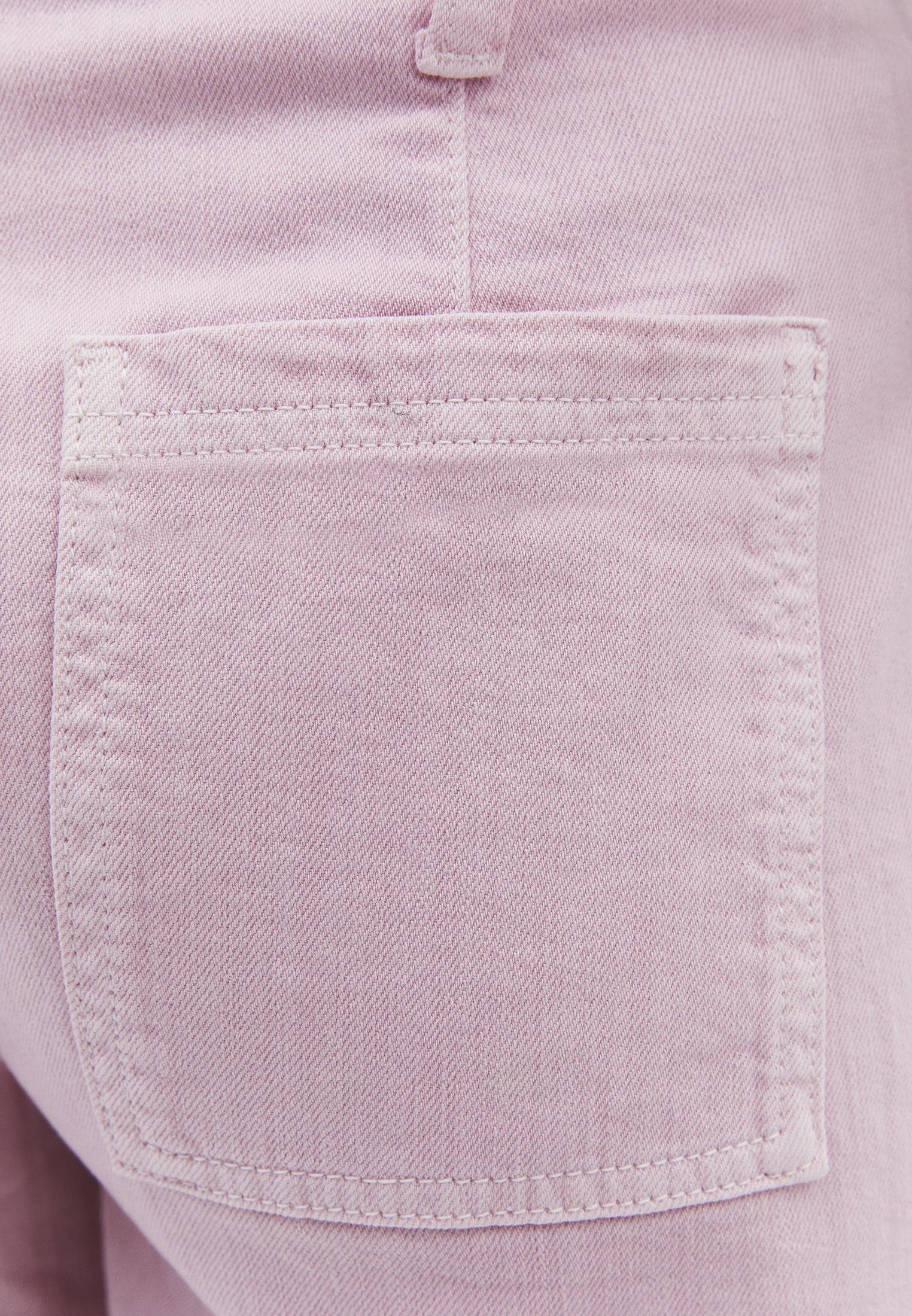 Ultra High Waist Wide Leg Cut Pocket Detailed Cropped Pants - PINK NECTAR