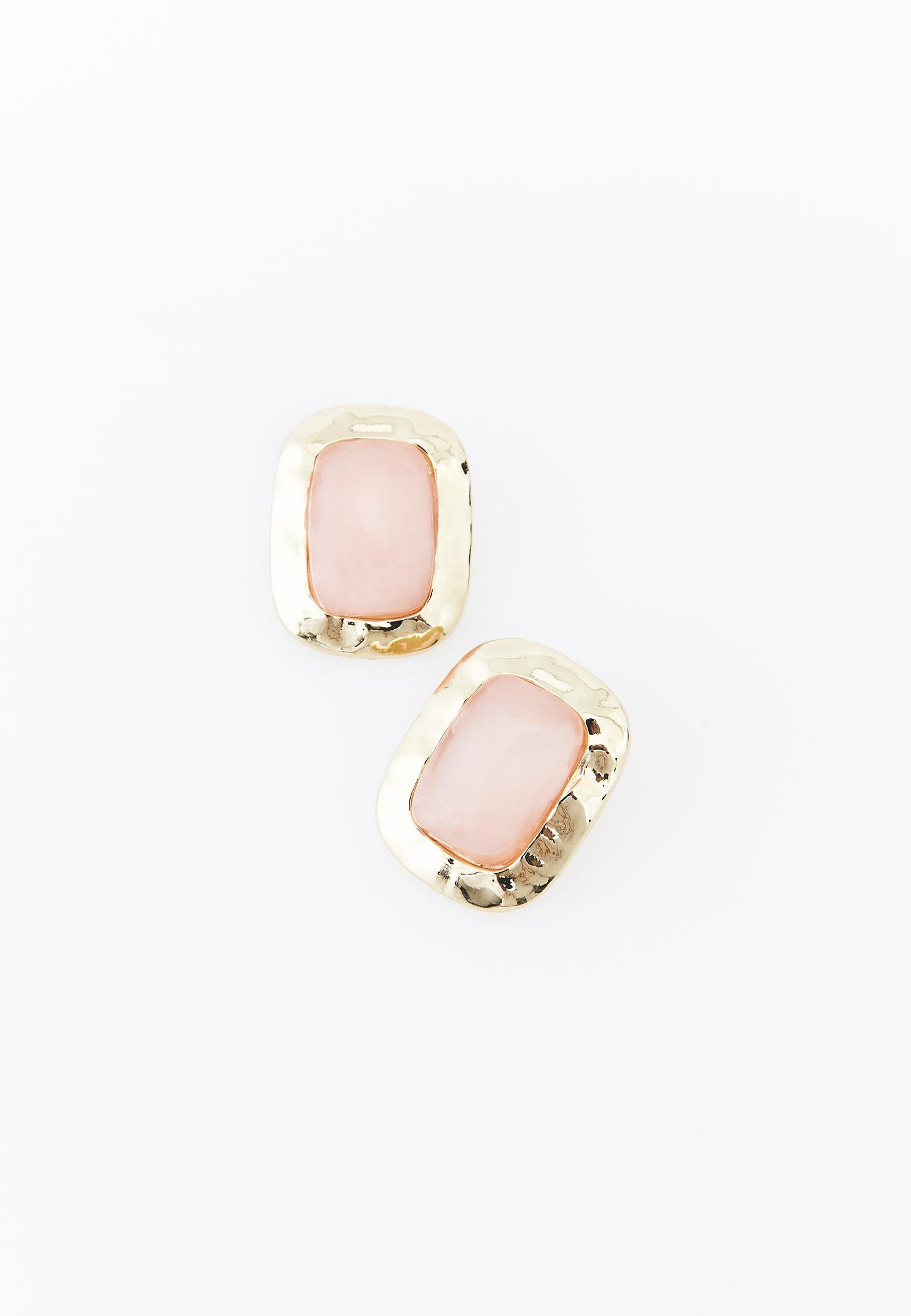 Elegant Women Earring - PINK SALT