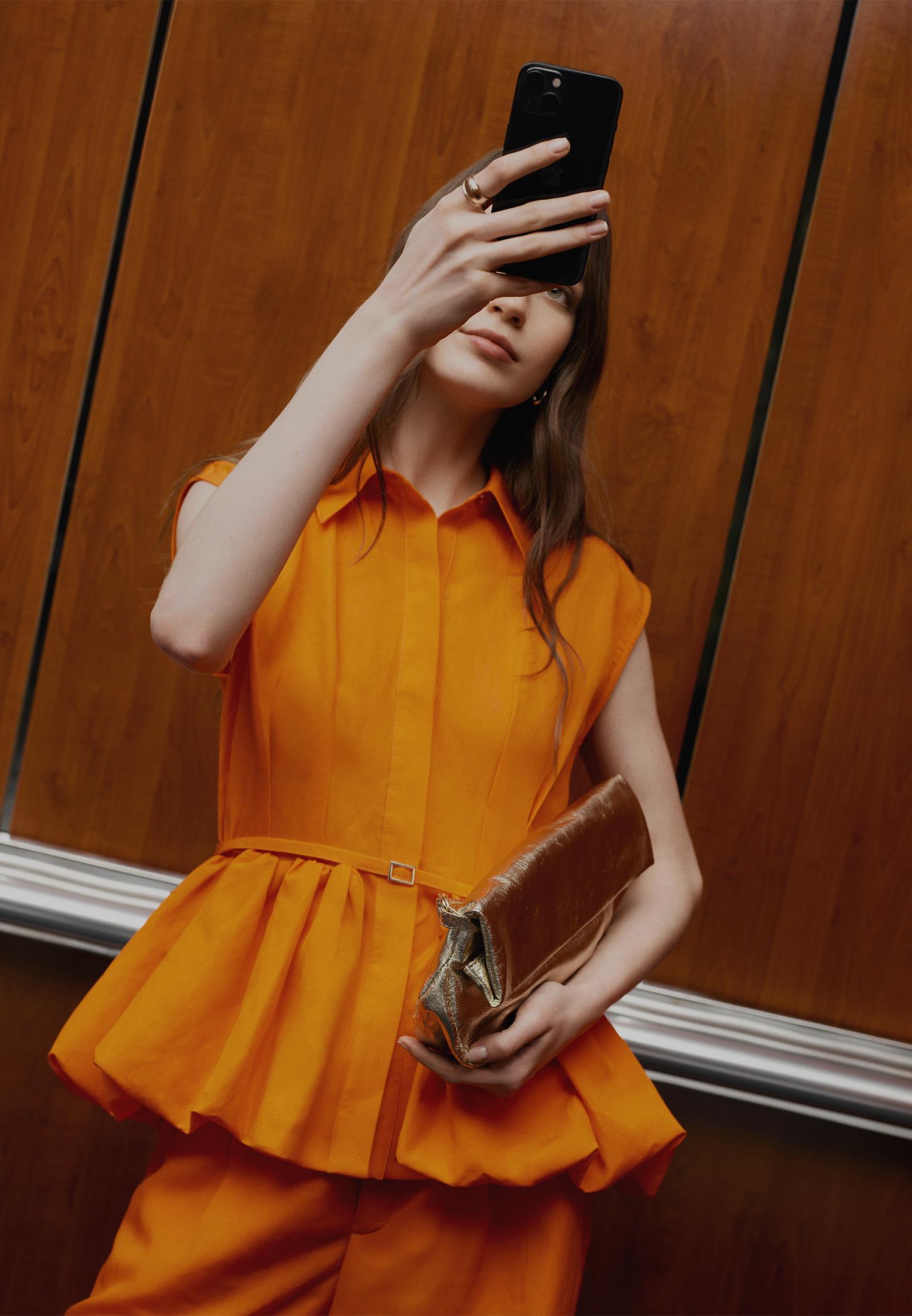Shirt With Belt Detail - PUFFIN S BILL