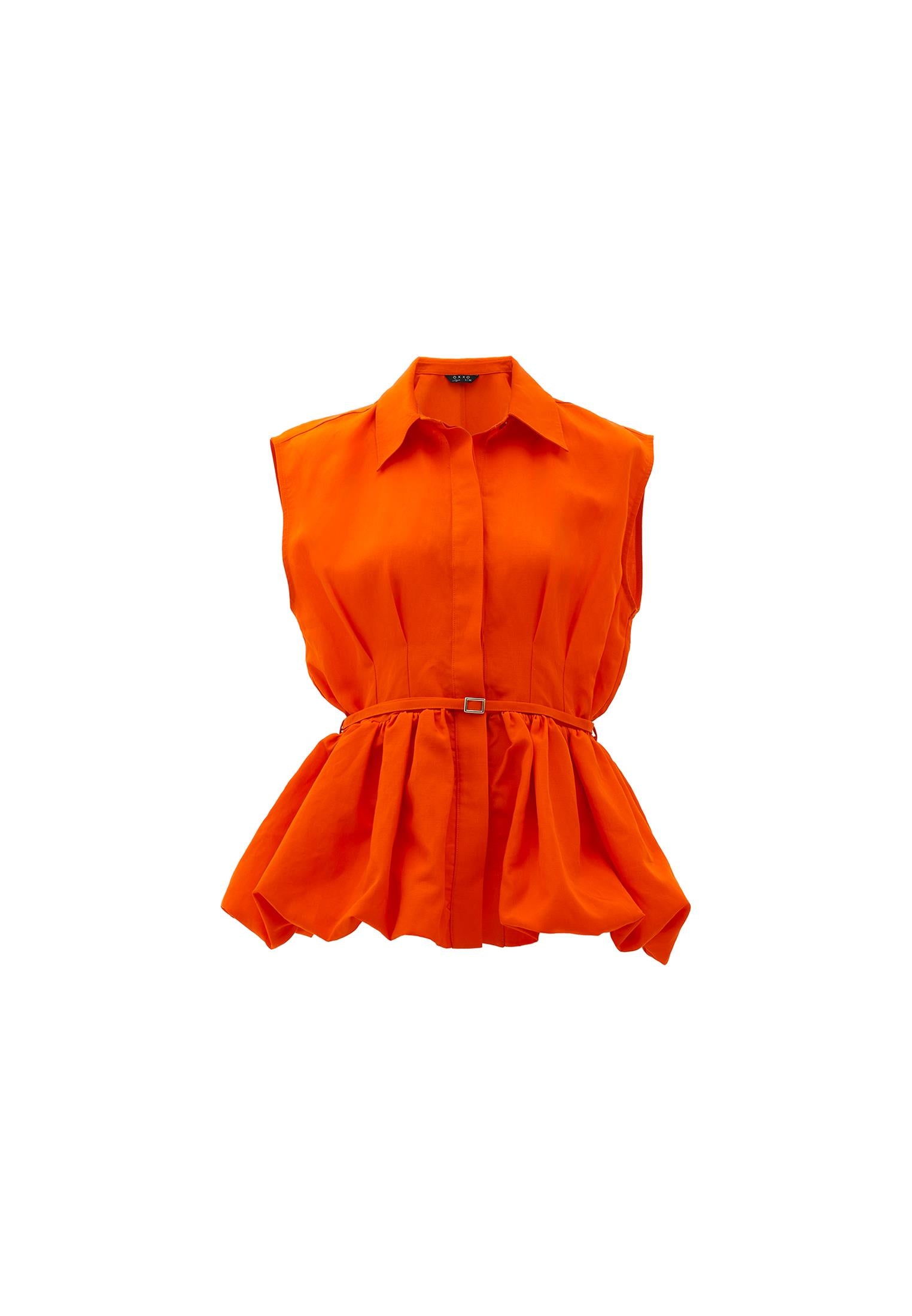 Shirt With Belt Detail - PUFFIN S BILL