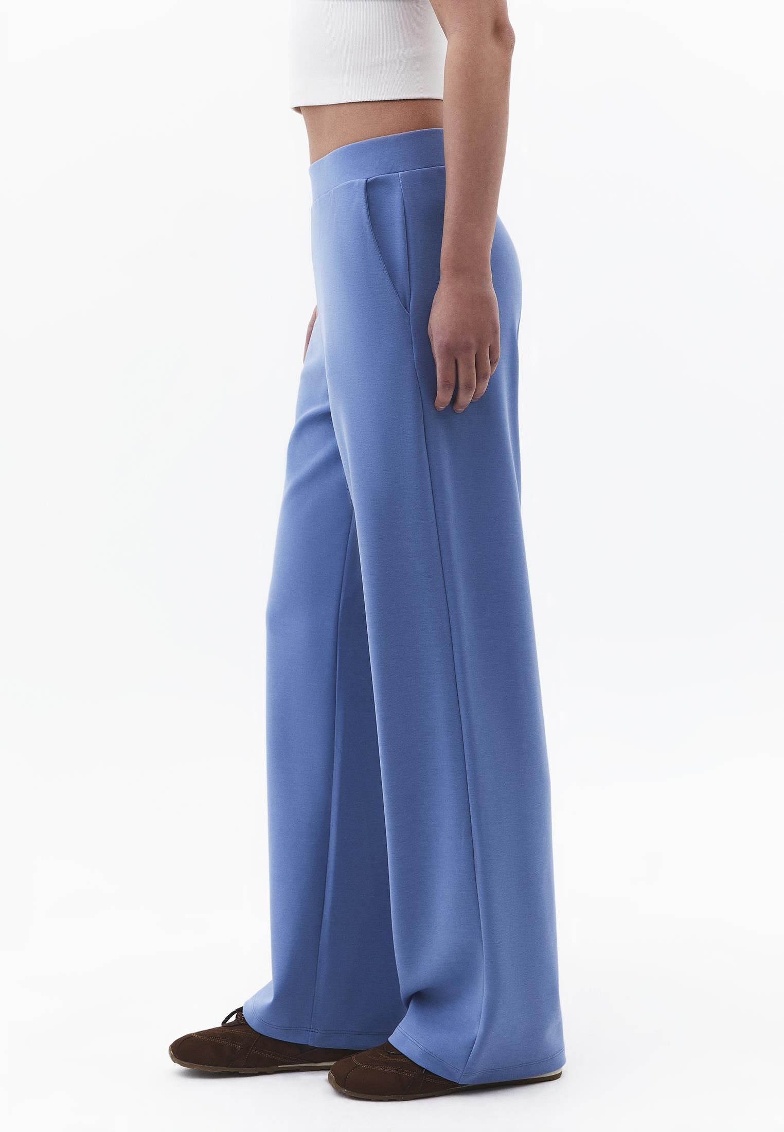 Straight Leg High Waist Sweatpant - QUIET HARBOR