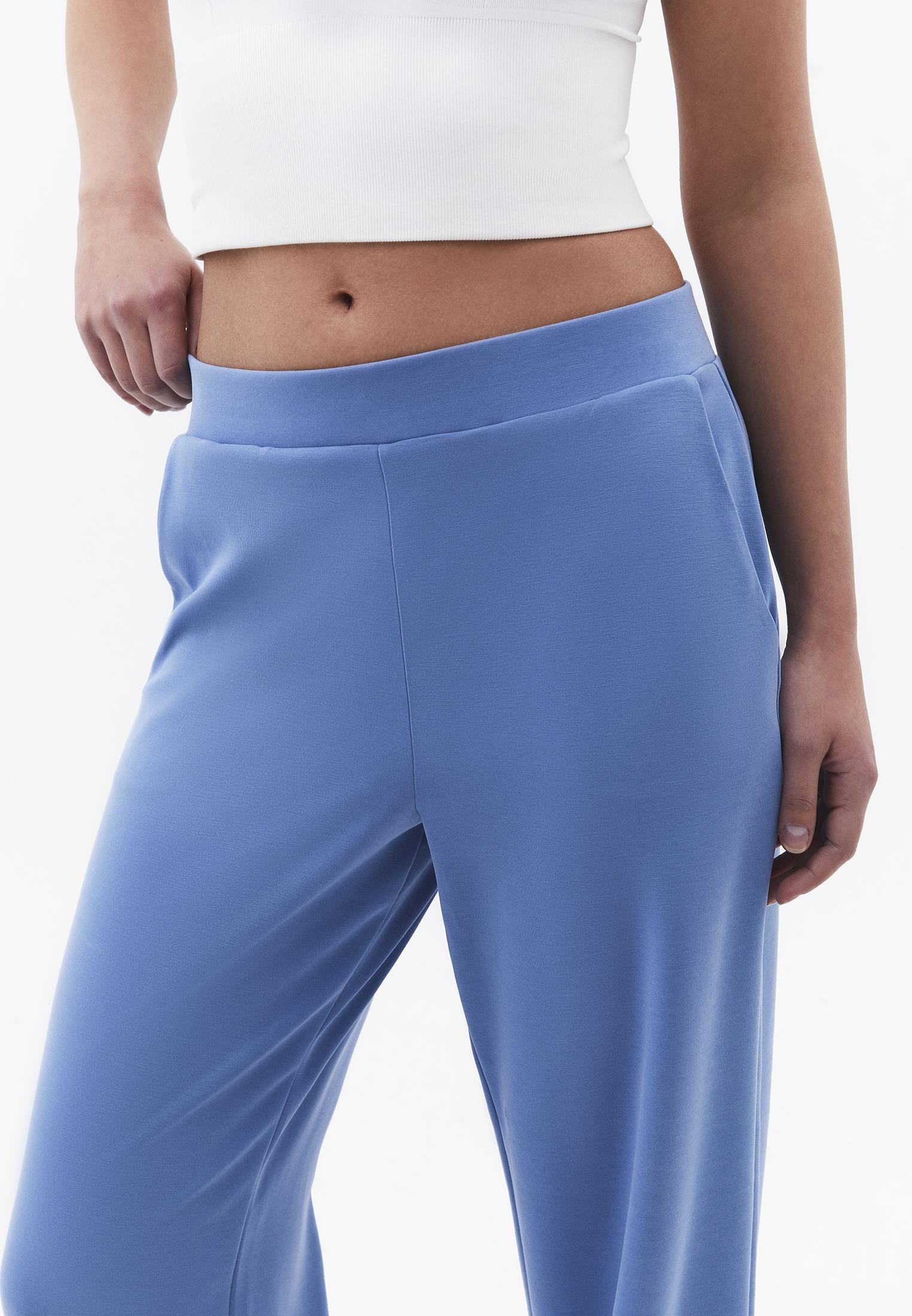Straight Leg High Waist Sweatpant - QUIET HARBOR